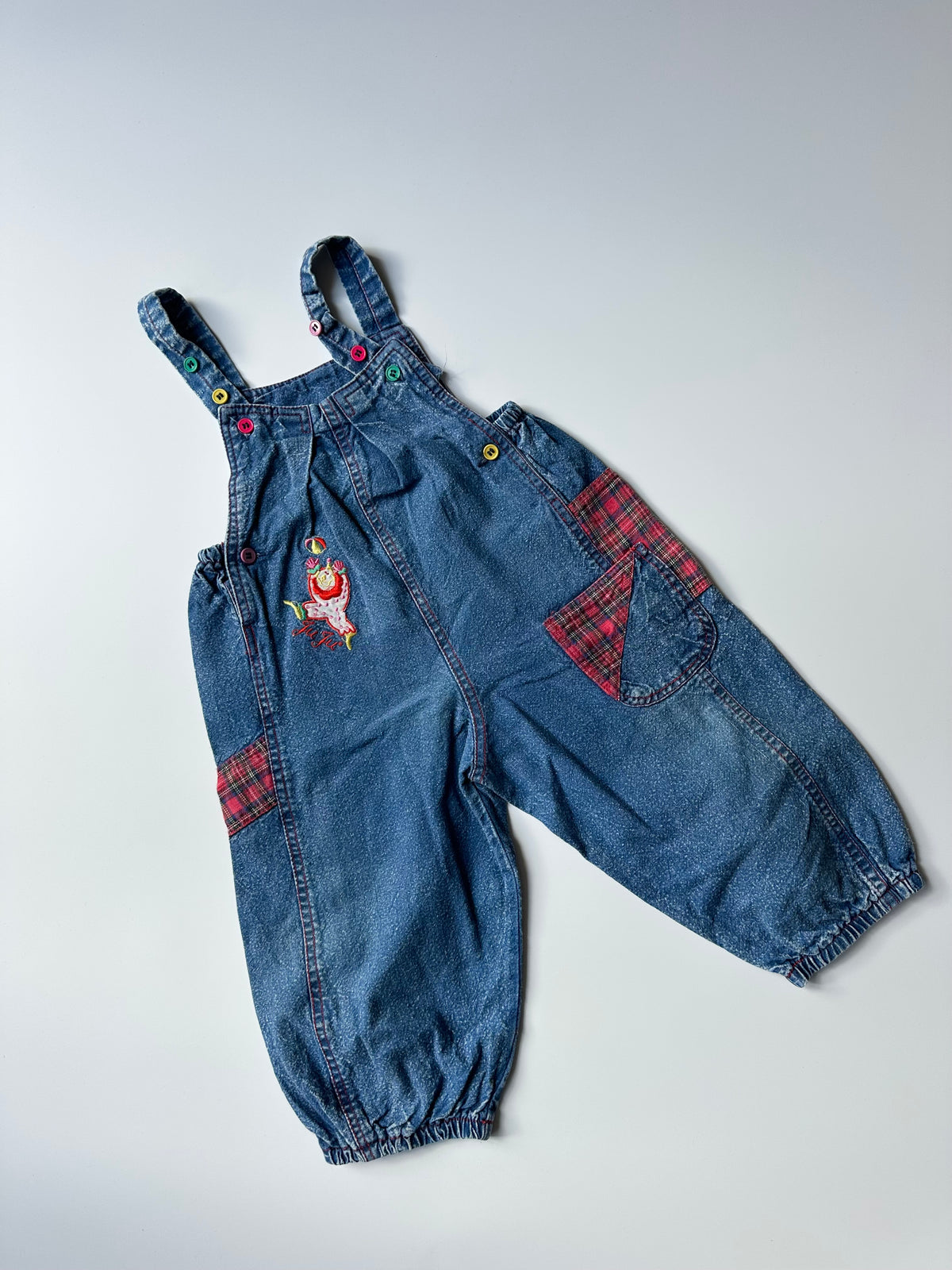 Vintage Denim Dungarees 18 Months