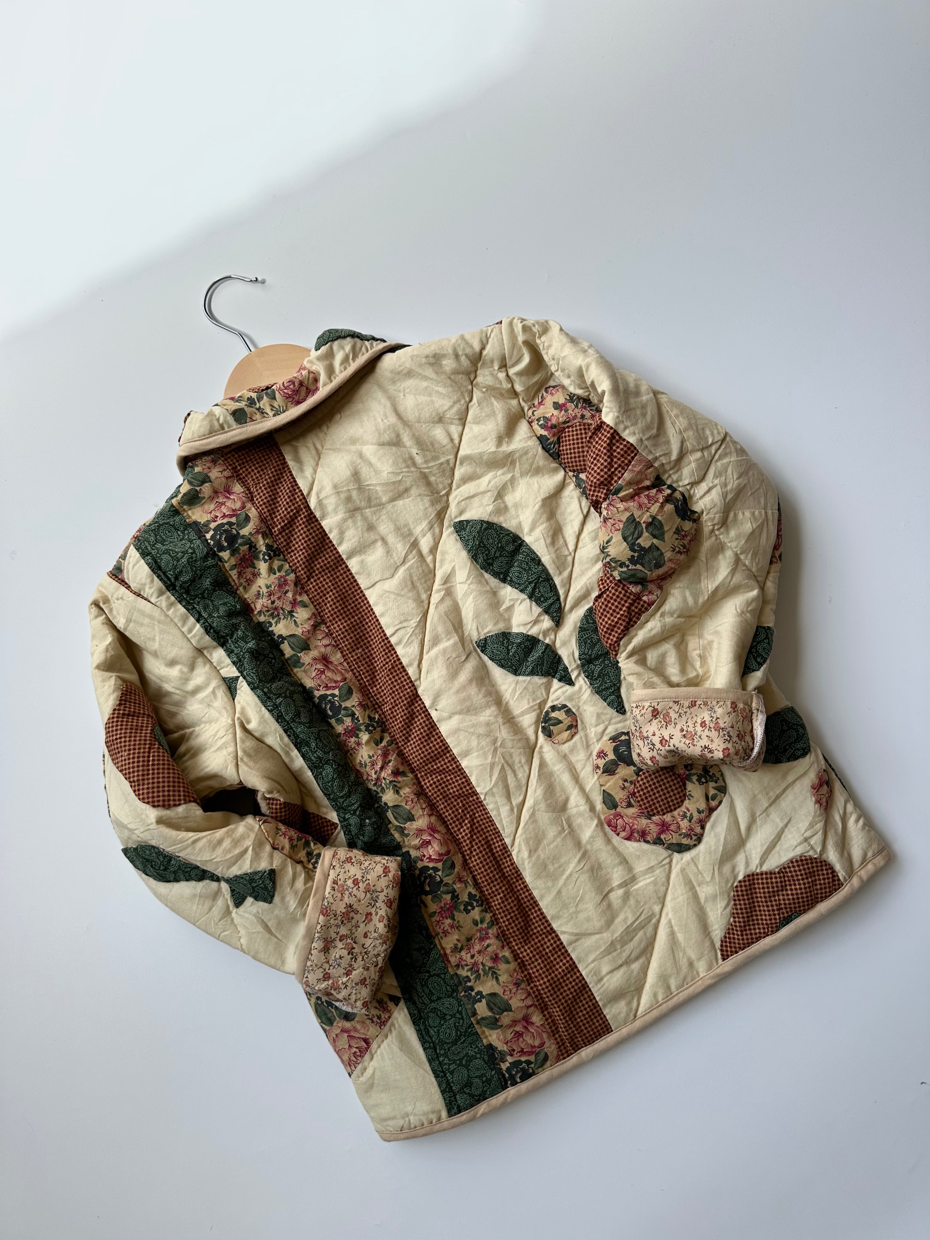Upcycled Vintage Quilt Jacket 6 Years