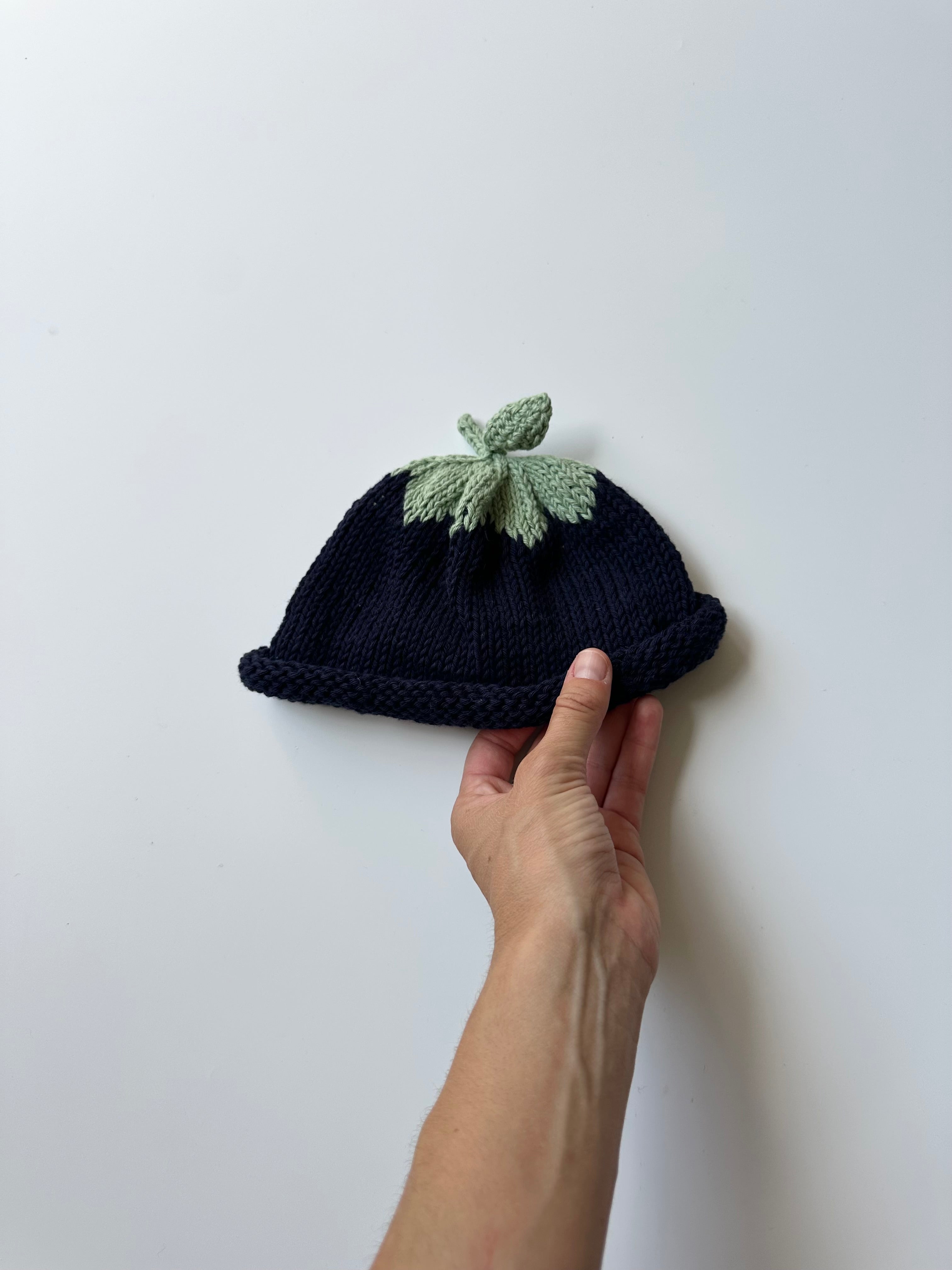 Hand Knitted Fruit Hat 0-6 Months