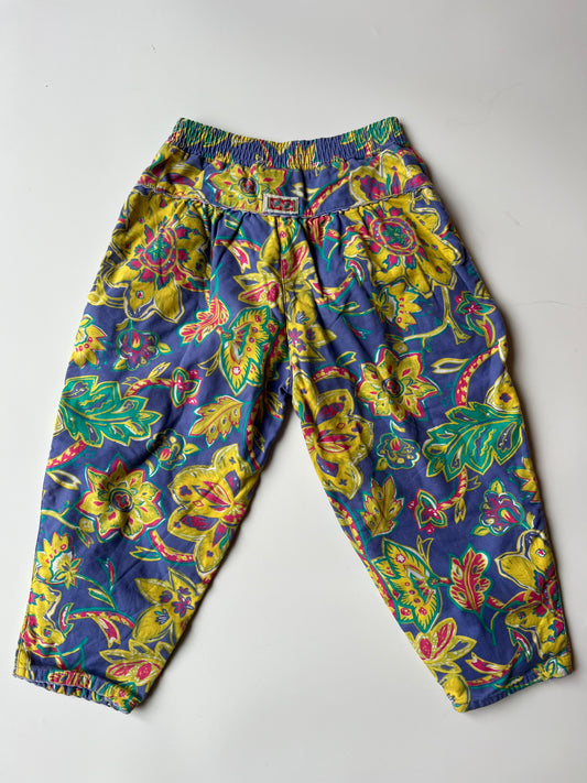 Vintage Ladybird Floral Trousers 3-4 Years