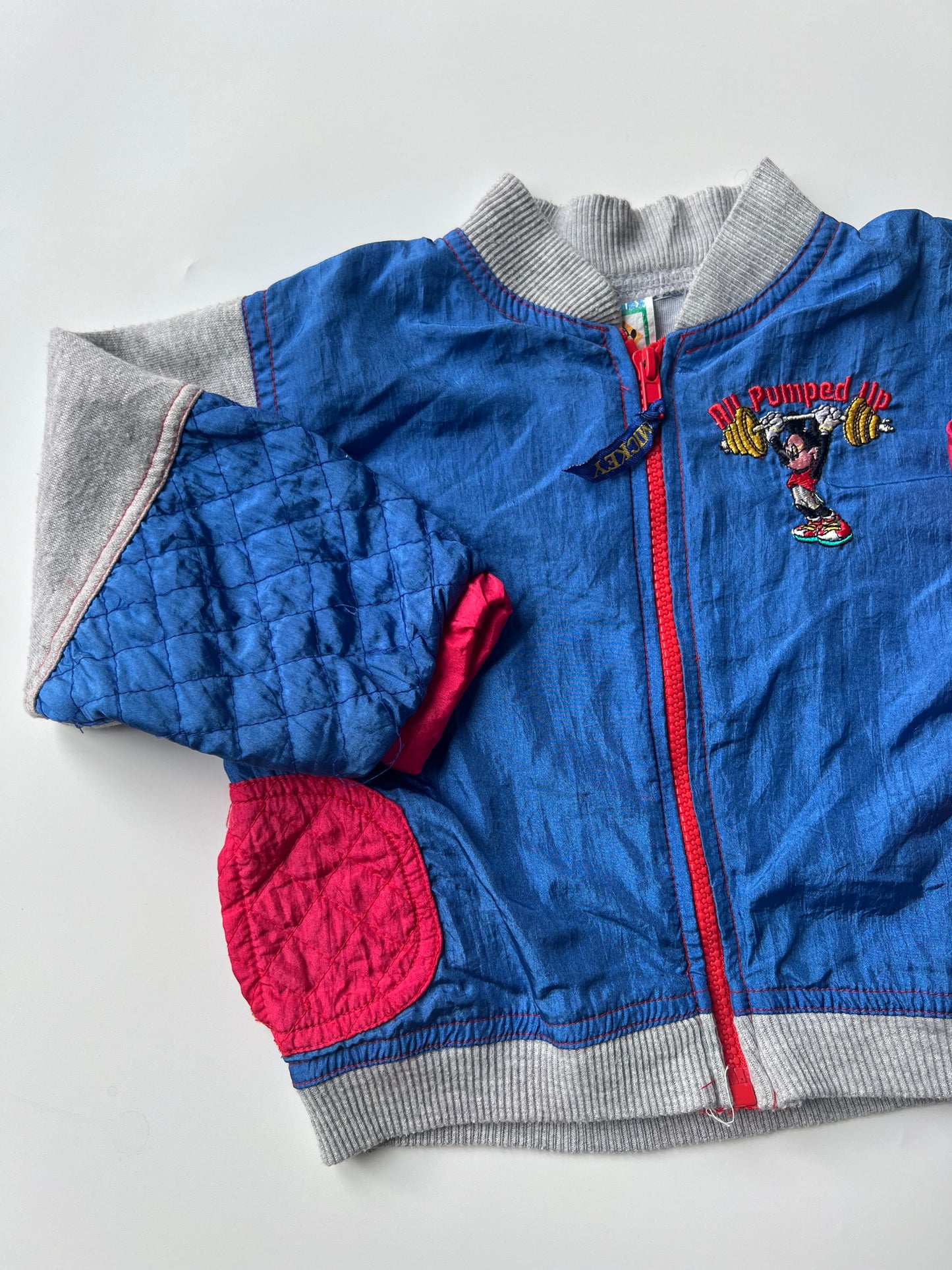 Vintage Mickey Mouse Disney Bomber Jacket - 2 Years