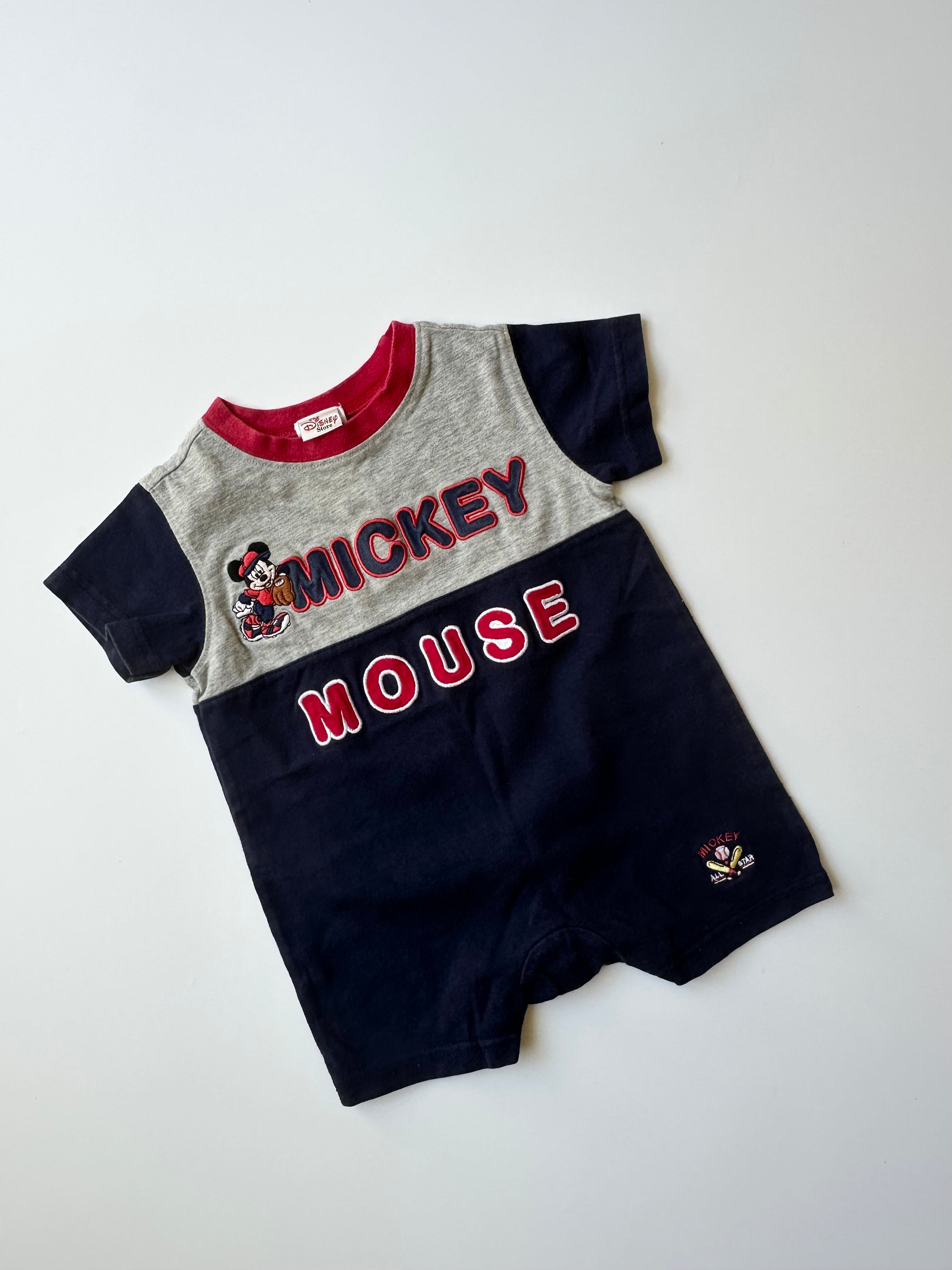 Vintage Disney Merch ❤️ The Disney Store Brand Mickey Mouse Romper 18 Months