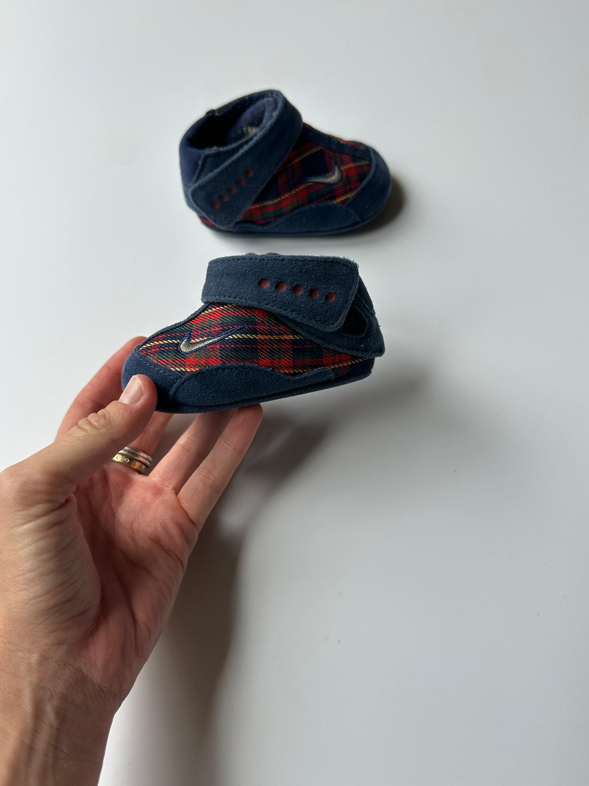 Vintage Nike Pram Shoes Infant UK 1