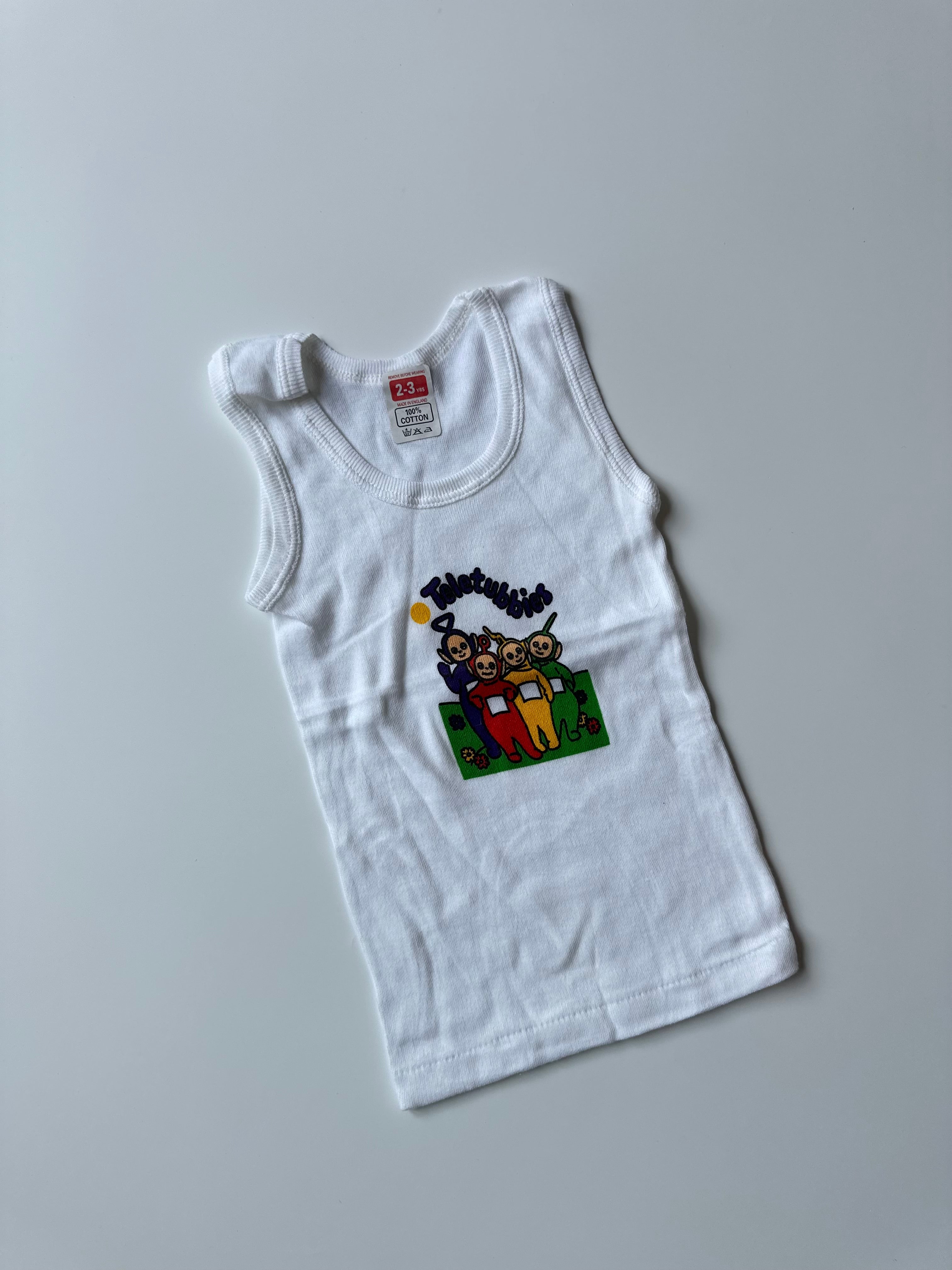 Vintage Teletubbies Tank Top 2-3 Years