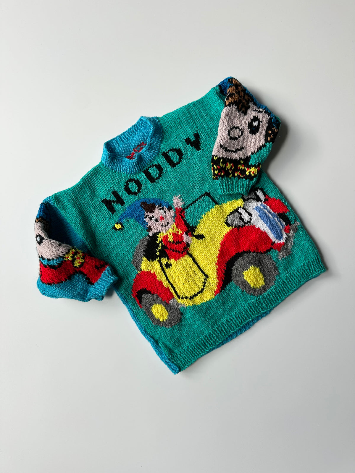 Hand-Knitted Noddy Jumper 2-4 Years