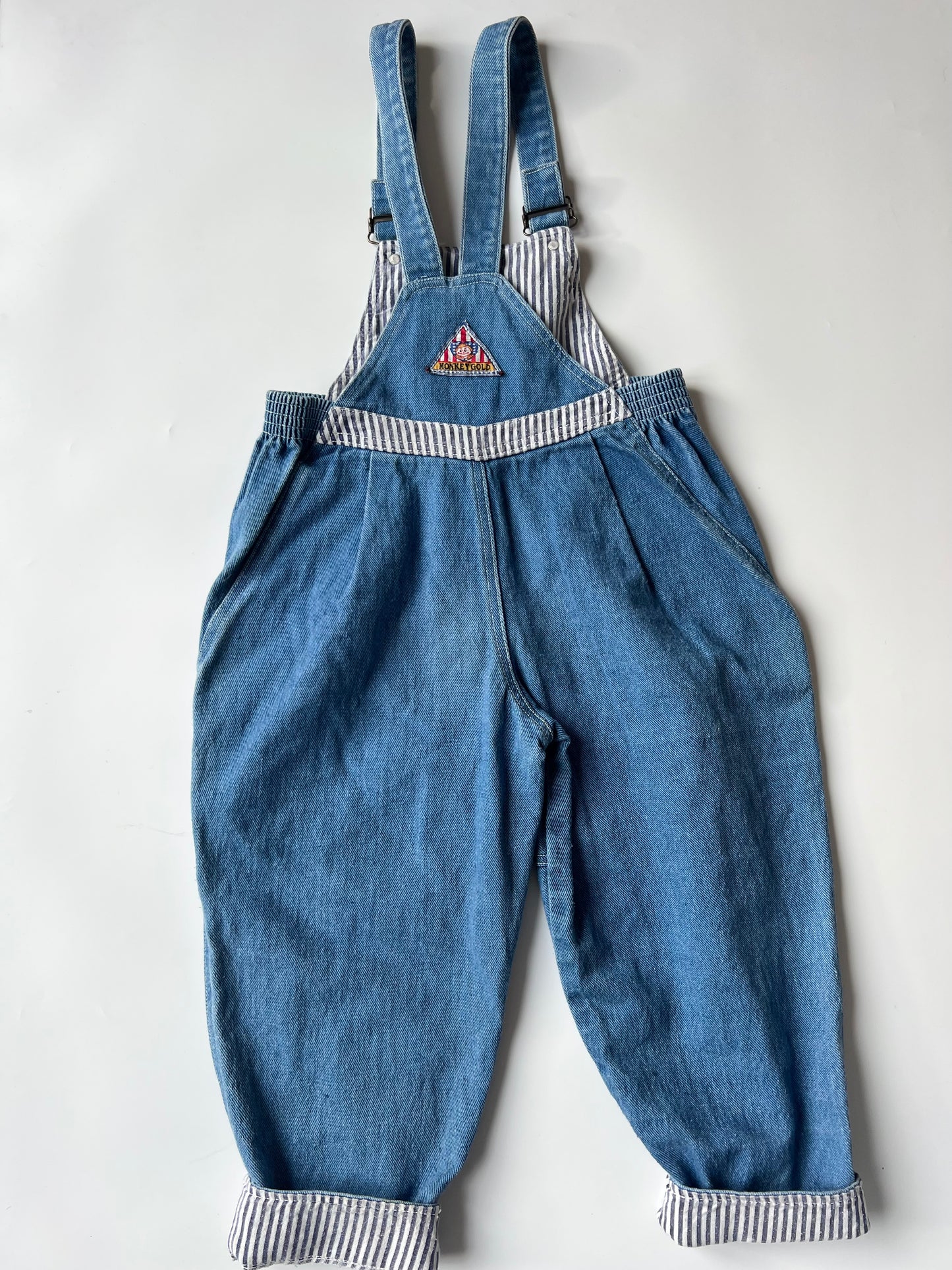 Vintage Denim Dungarees 5-7 Years