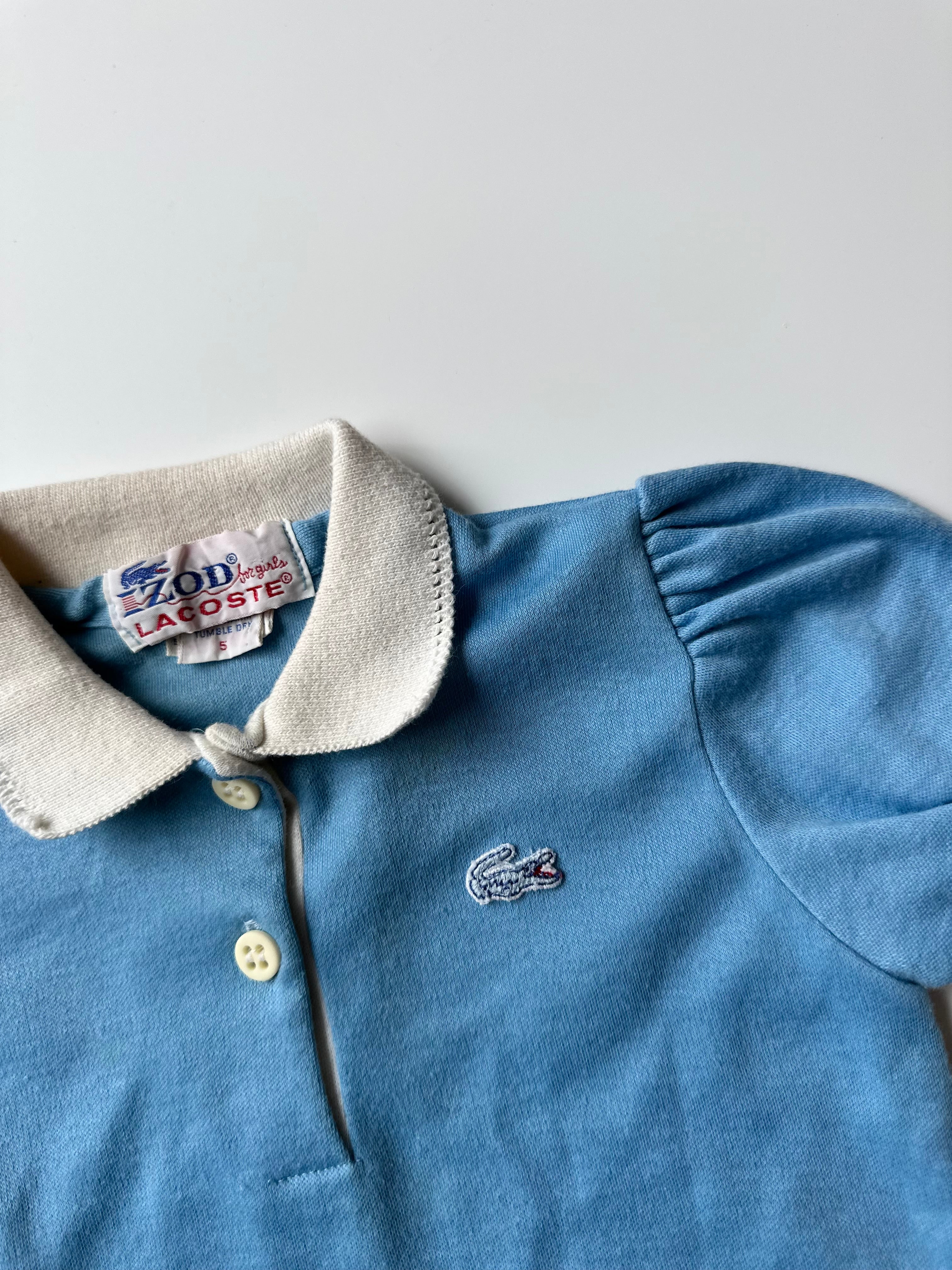 Vintage Lacoste Girls Polo Shirt 🐊 5 Years