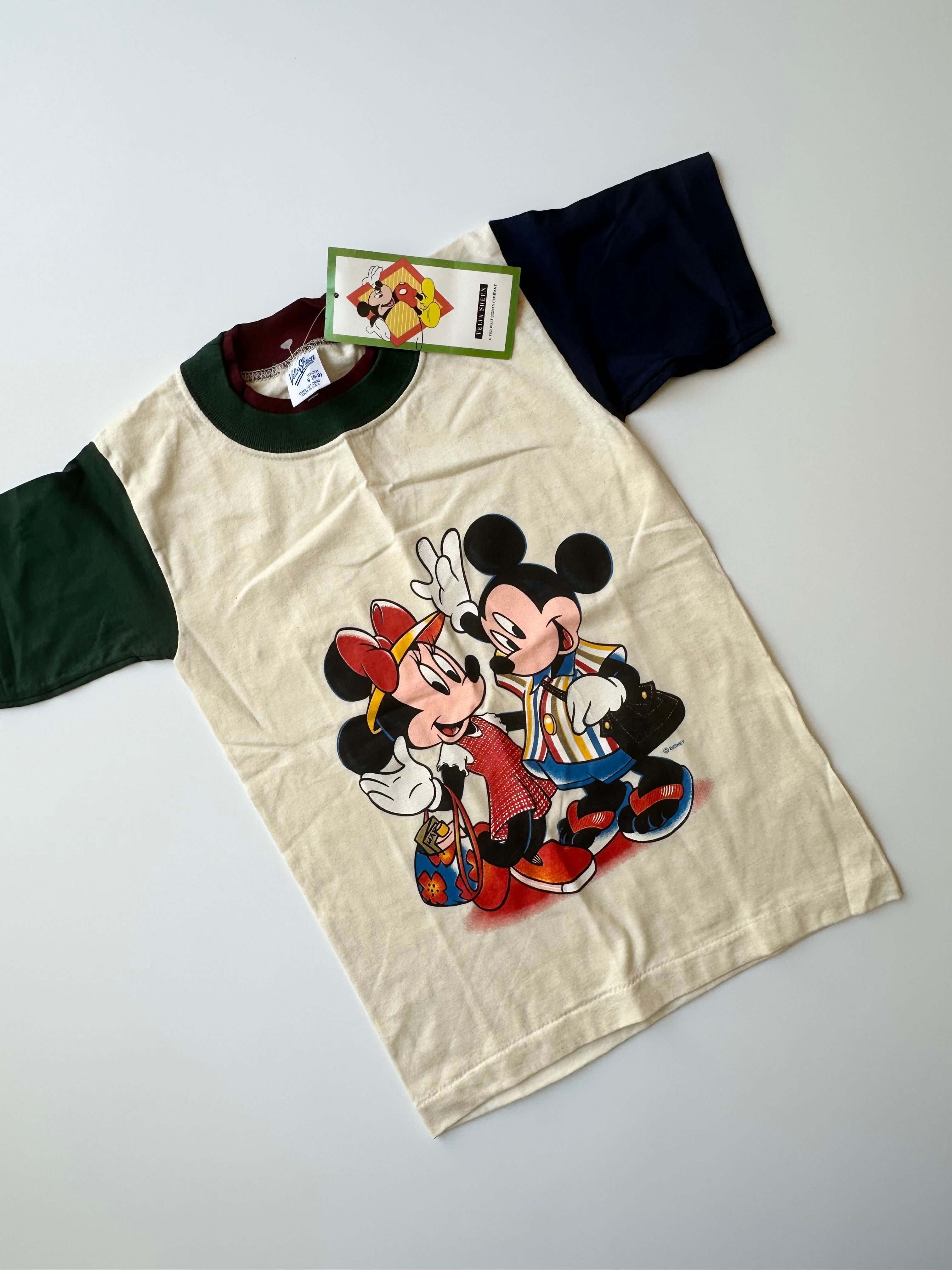 Vintage Disney Merch ❤️ Mickey and Minnie Mouse Tee 6-8 Years