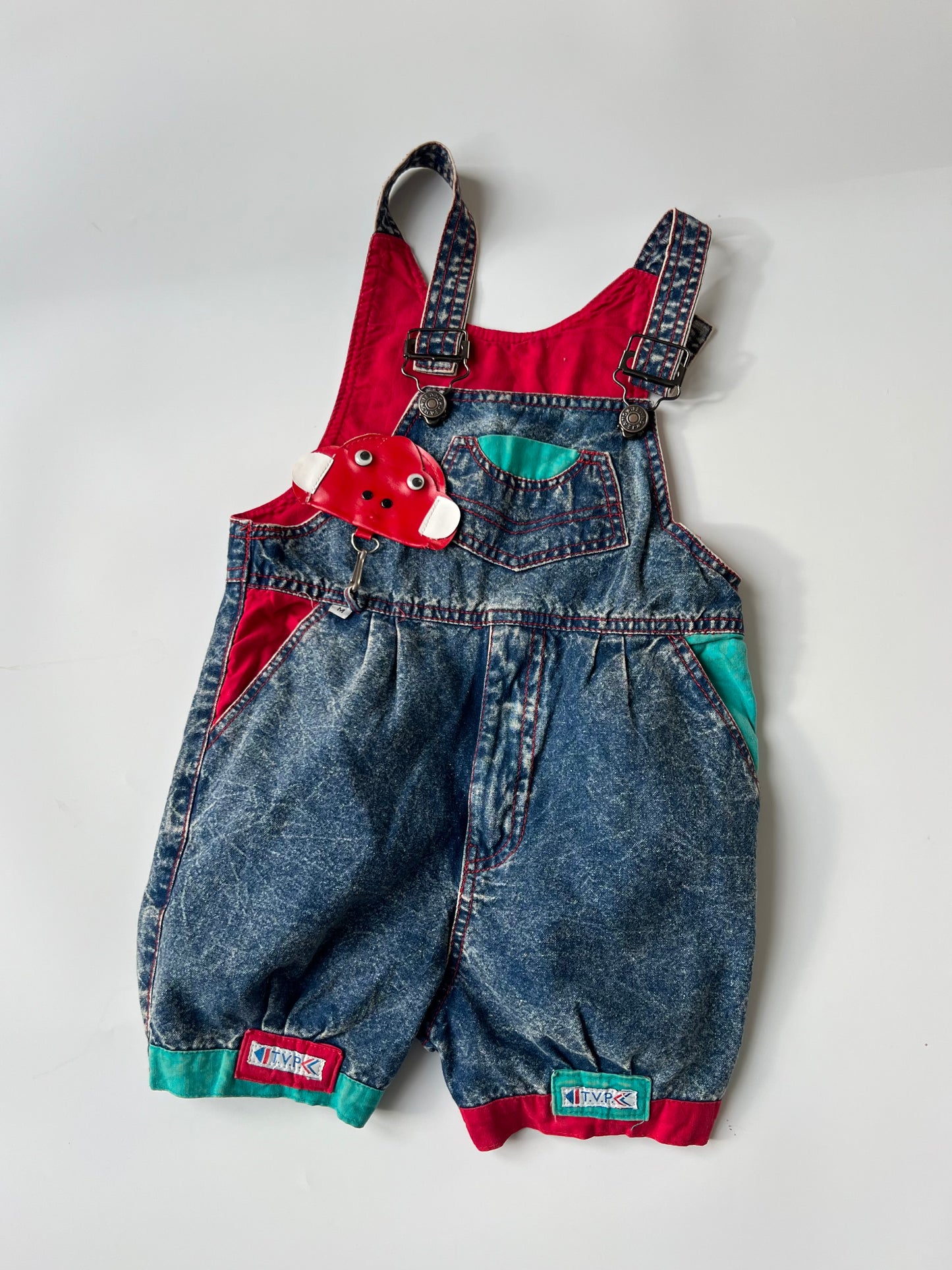 Vintage Denim Romper 18-24 months