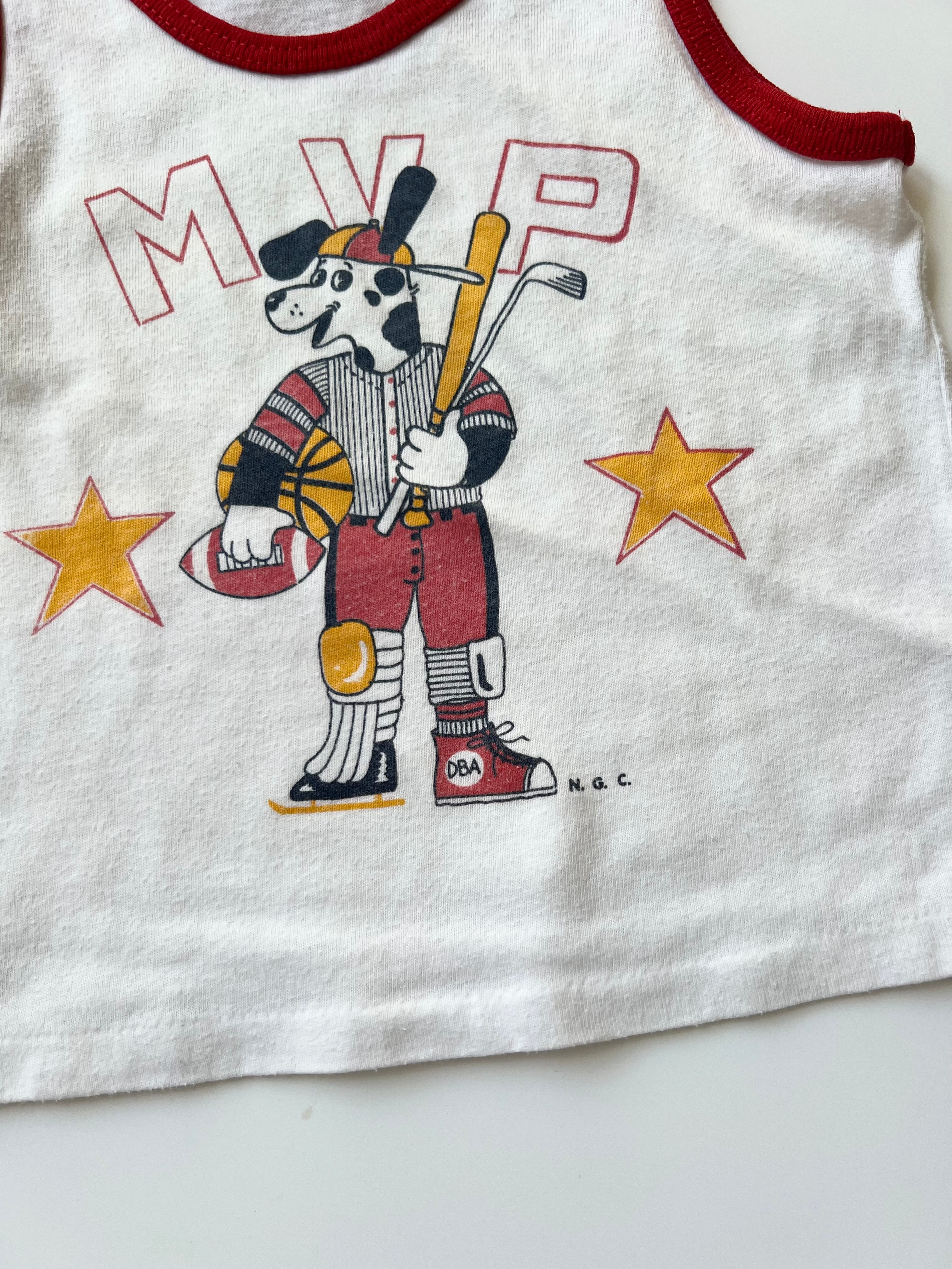 Vintage MVP Kids Vest 3-4 Years