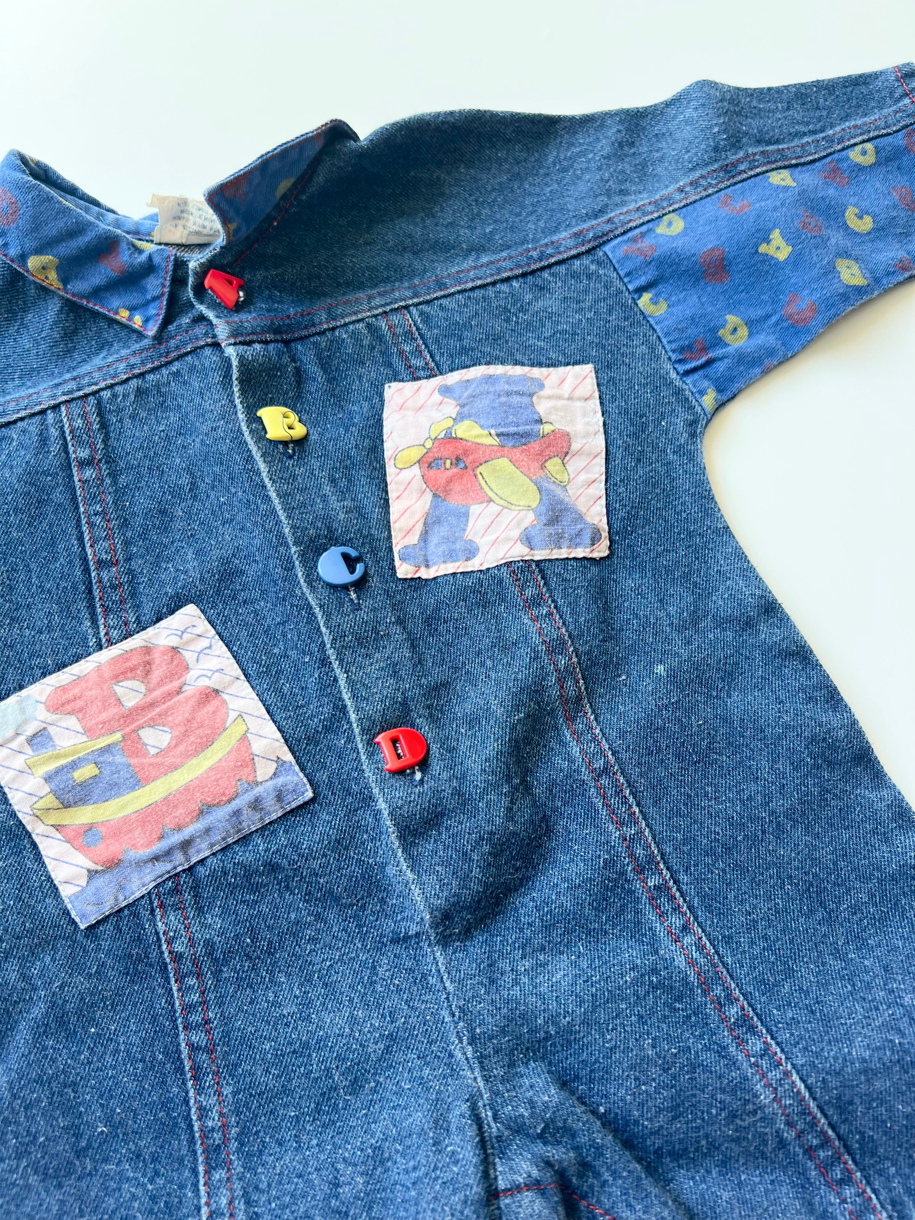 Vintage Hopscotch Boilersuit 0-6 Months
