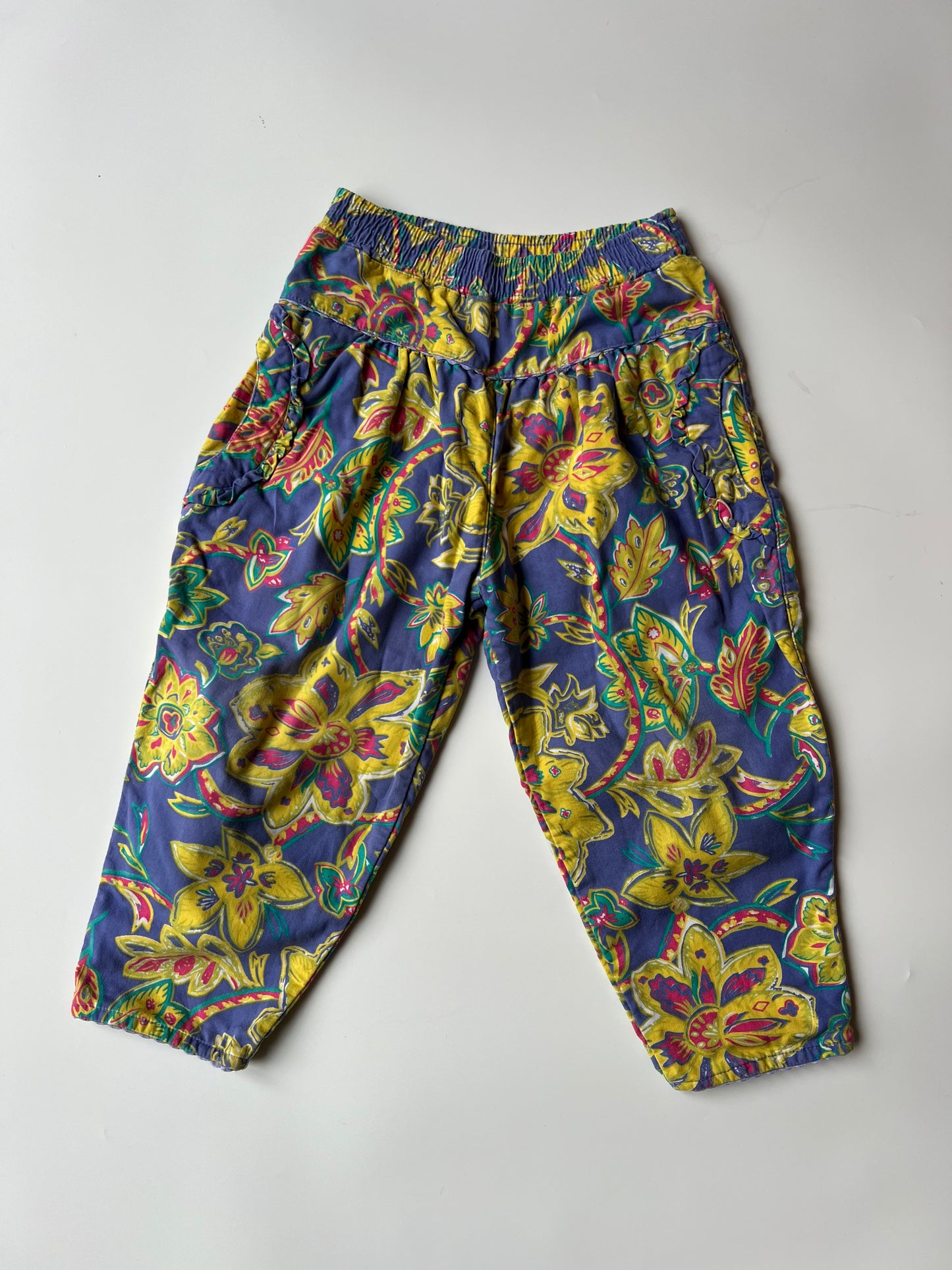 Vintage Ladybird Floral Trousers 3-4 Years