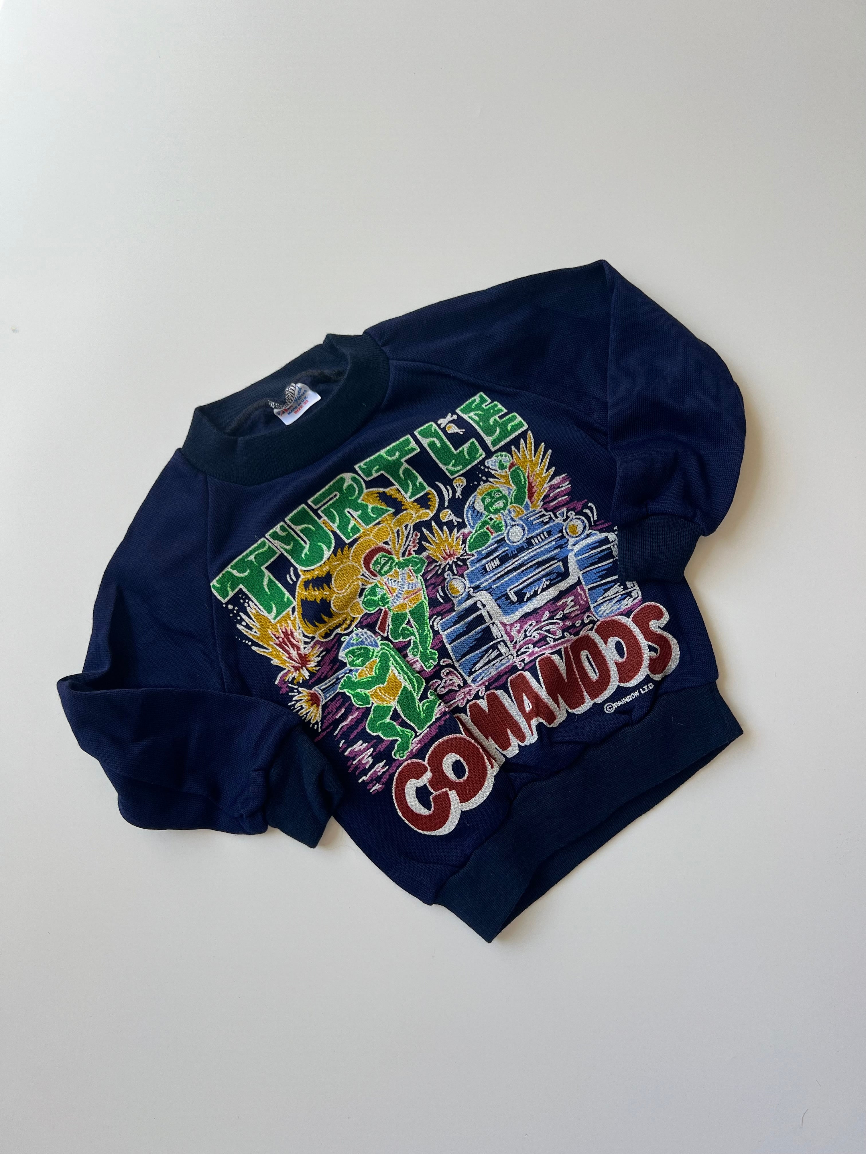 Vintage Teenage Mutant Ninja Turtles Children’s Sweatshirt 2-4 Years