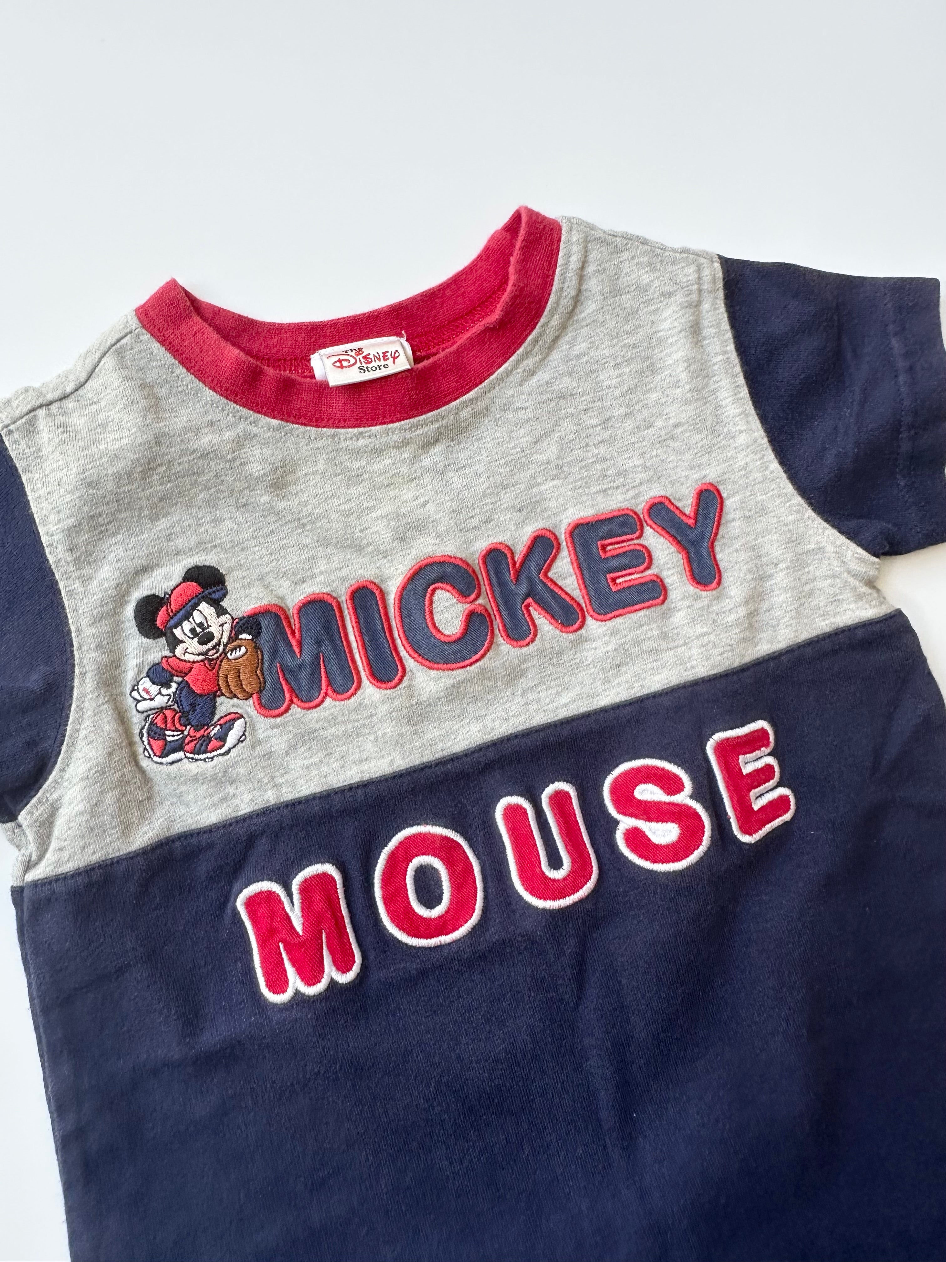 Vintage Disney Merch ❤️ The Disney Store Brand Mickey Mouse Romper 18 Months