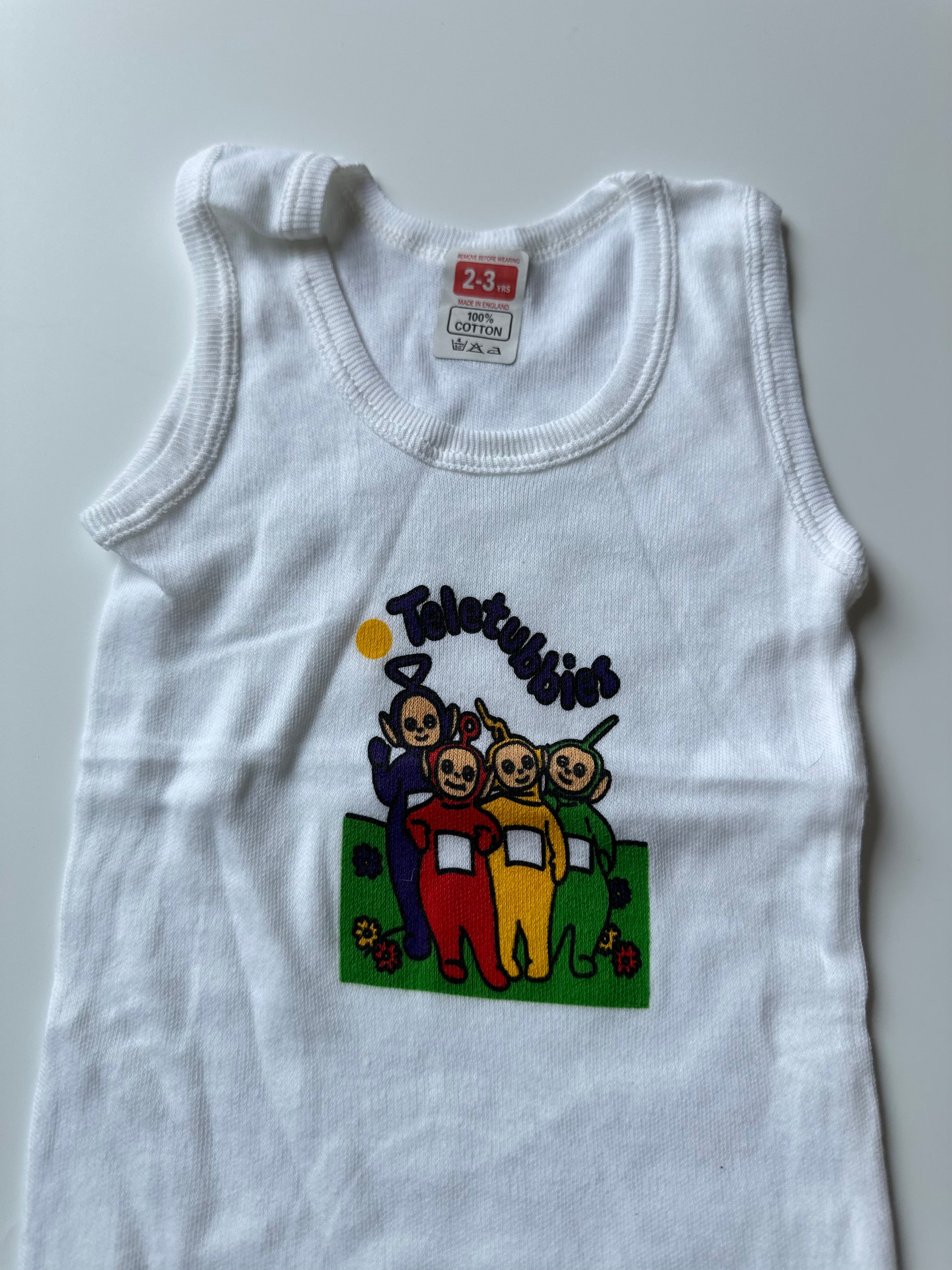 Vintage Teletubbies Tank Top 2-3 Years