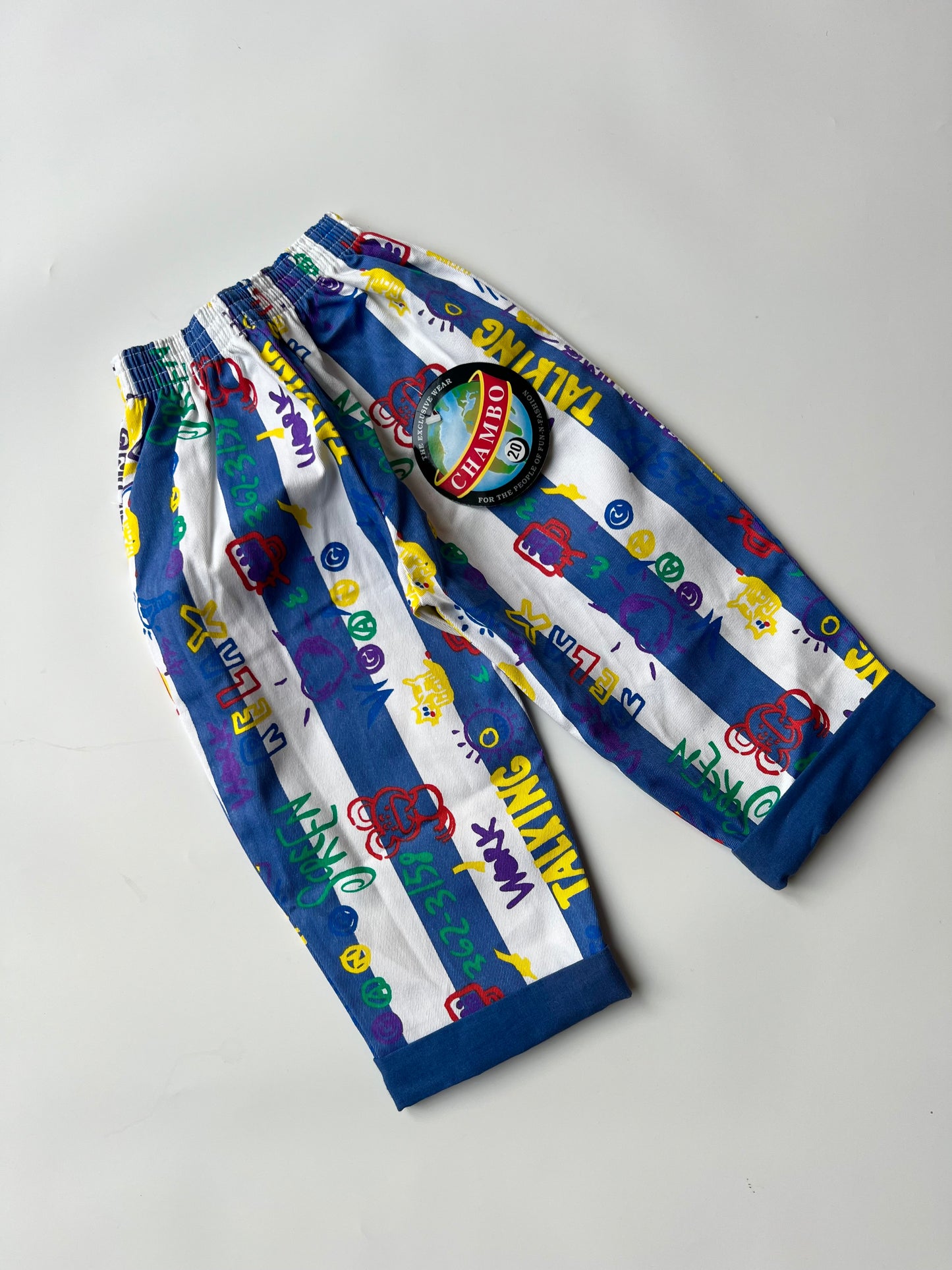 Vintage Kids Chambo Striped Trousers 2-3 Years