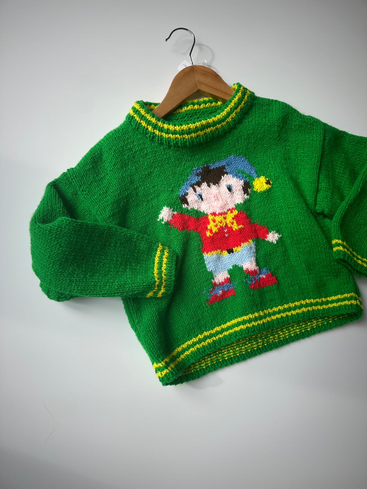 Hand-Knitted Noddy Jumper 4-5 Years