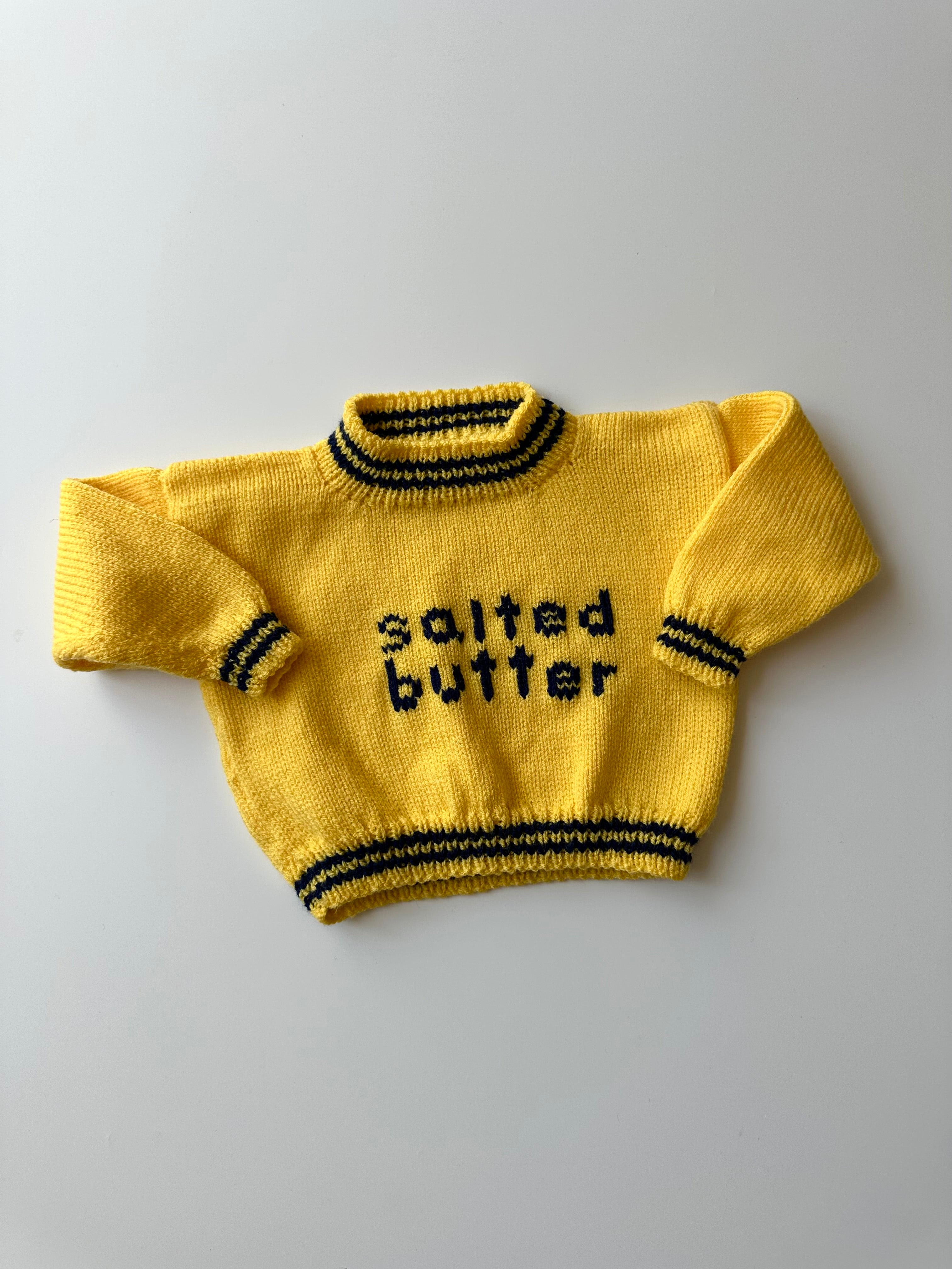 Hand Knitted Jumper 9-18 Months