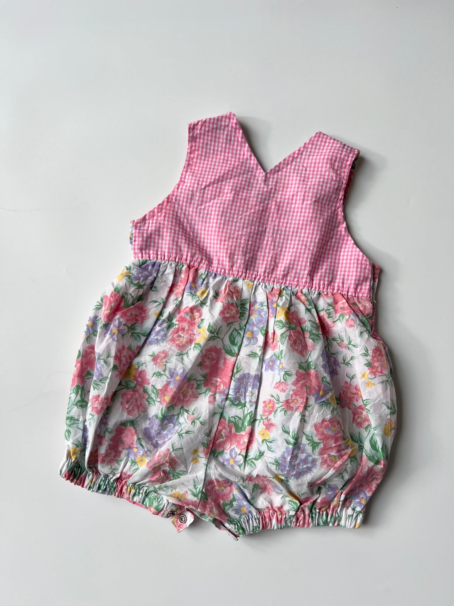 Vintage Floral Romper 2 years
