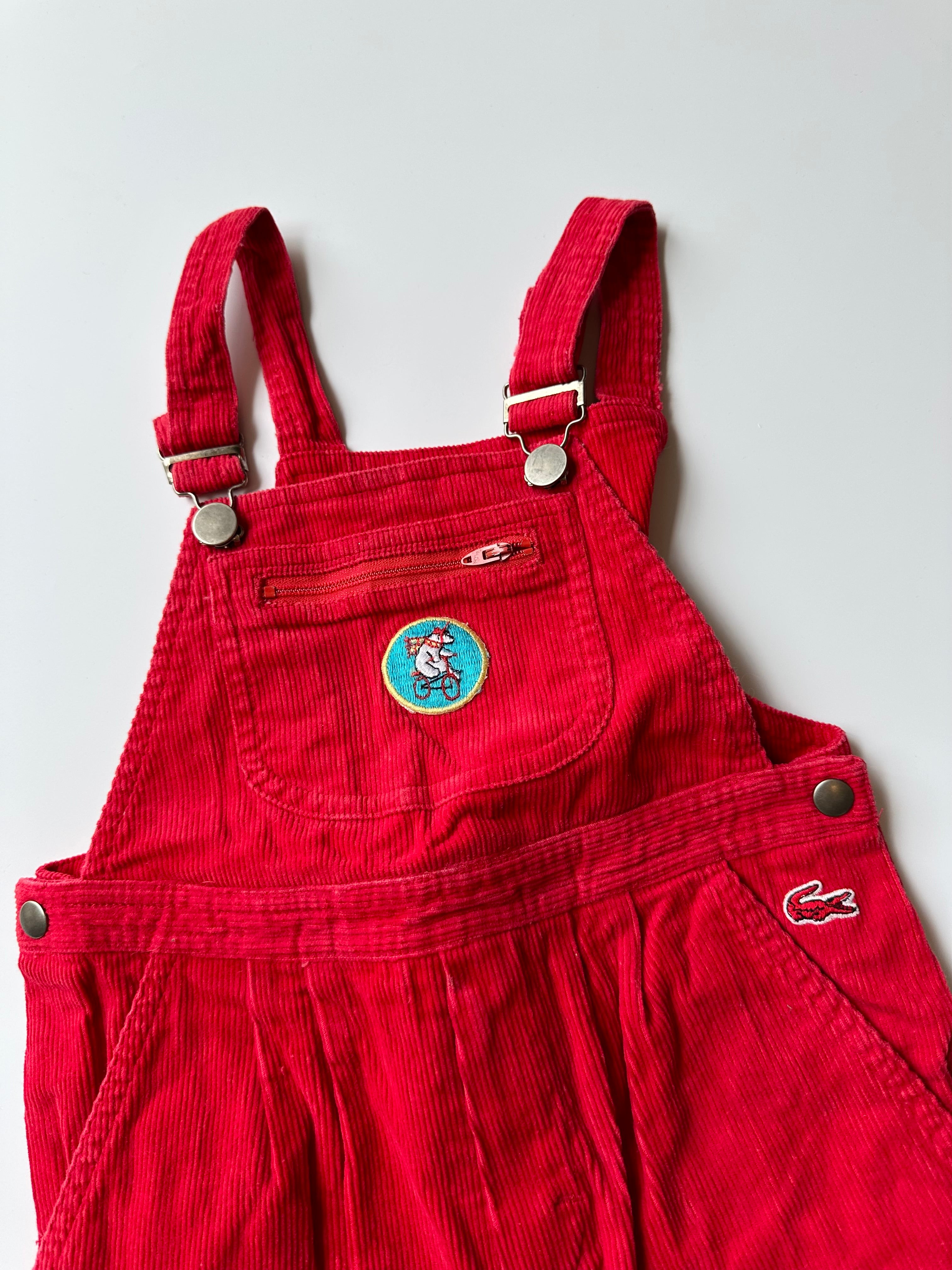 Vintage Lacoste Corduroy Dungarees 🐊 4 Years