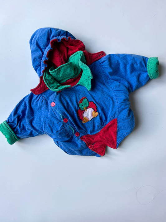 Vintage Kanz Children’s Jacket with Penguin Detail 🐧 12-18 Months