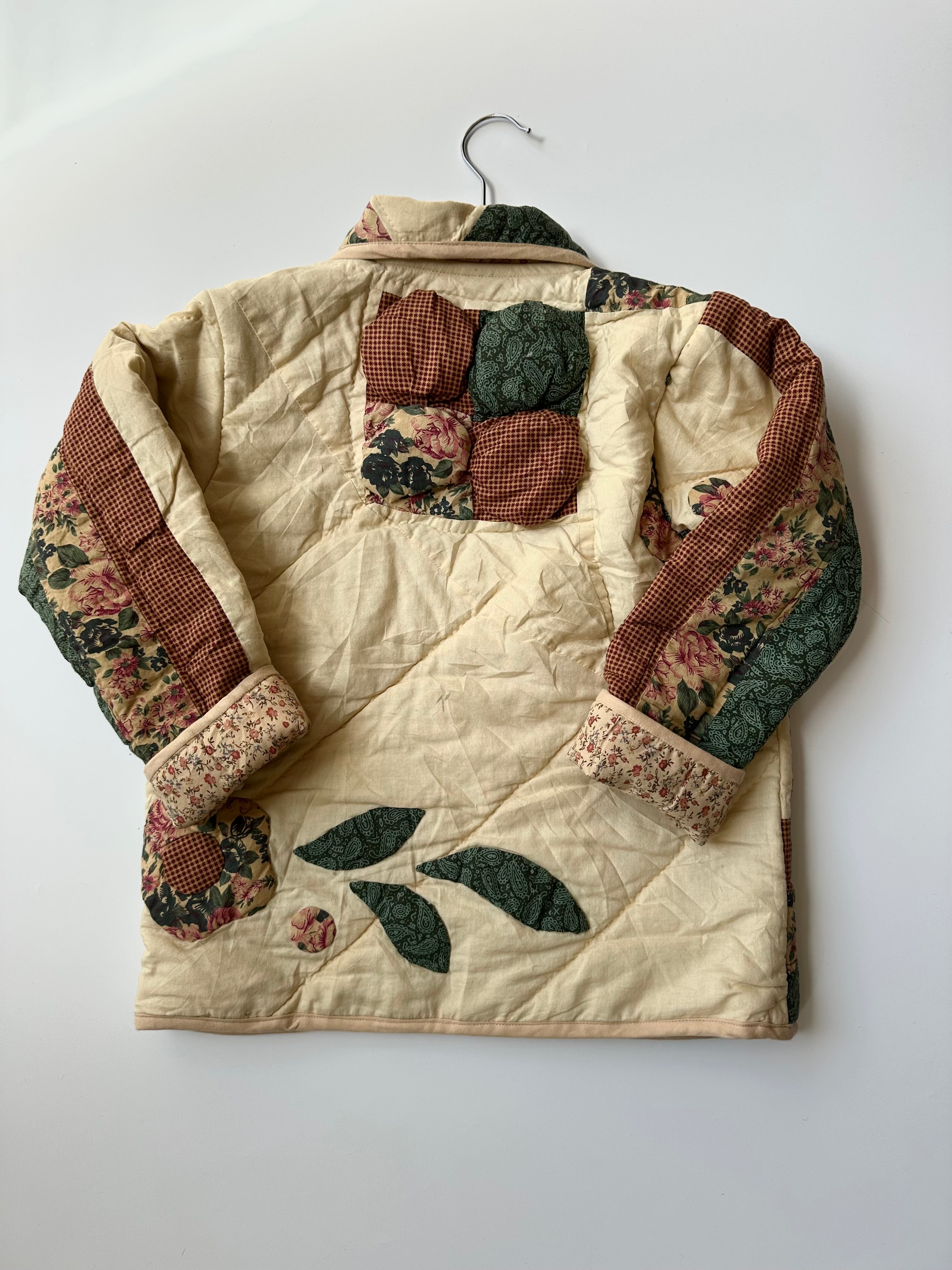 Upcycled Vintage Quilt Jacket 5 Years