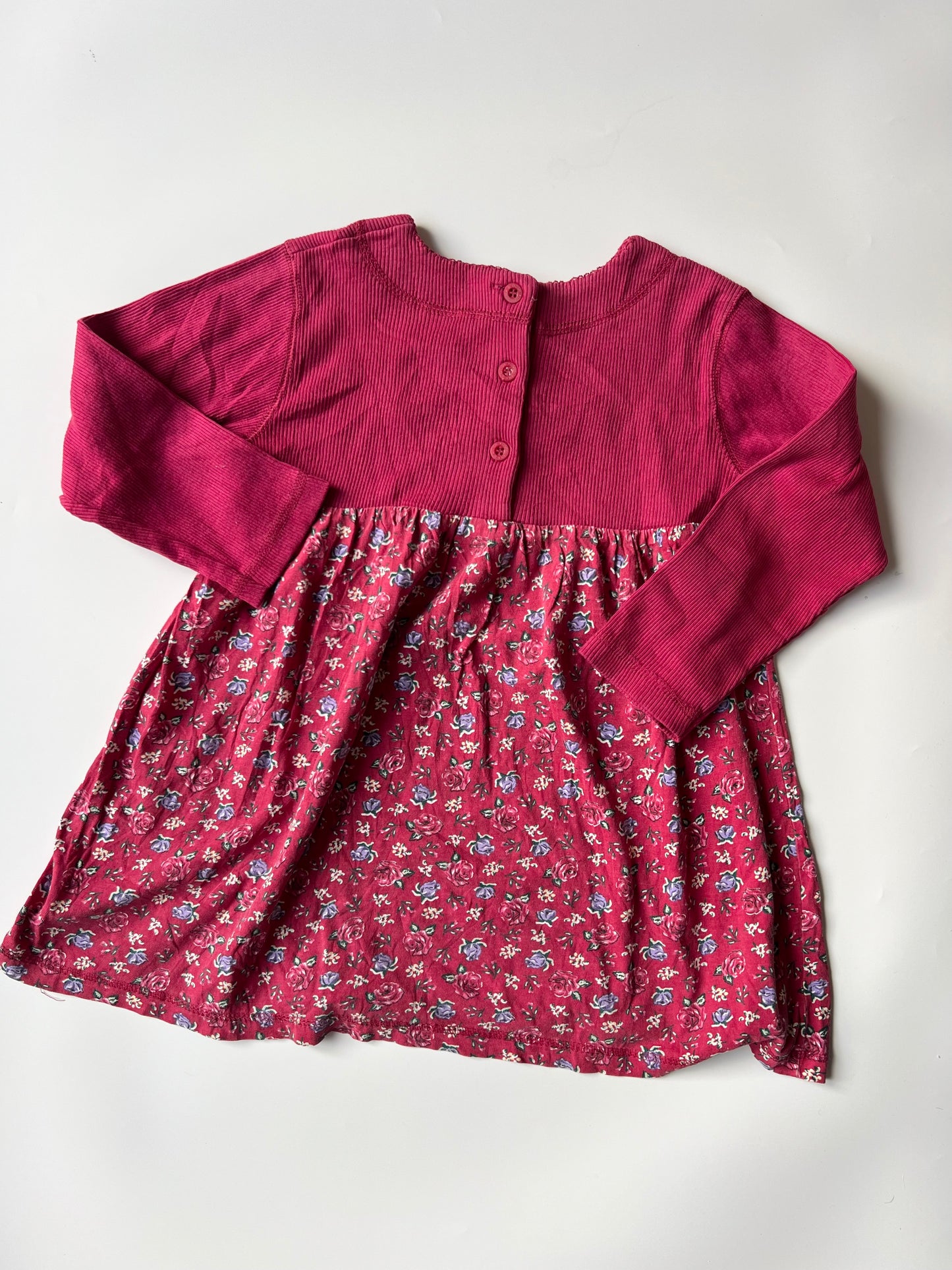 Vintage OshKosh Floral Dress 4 years