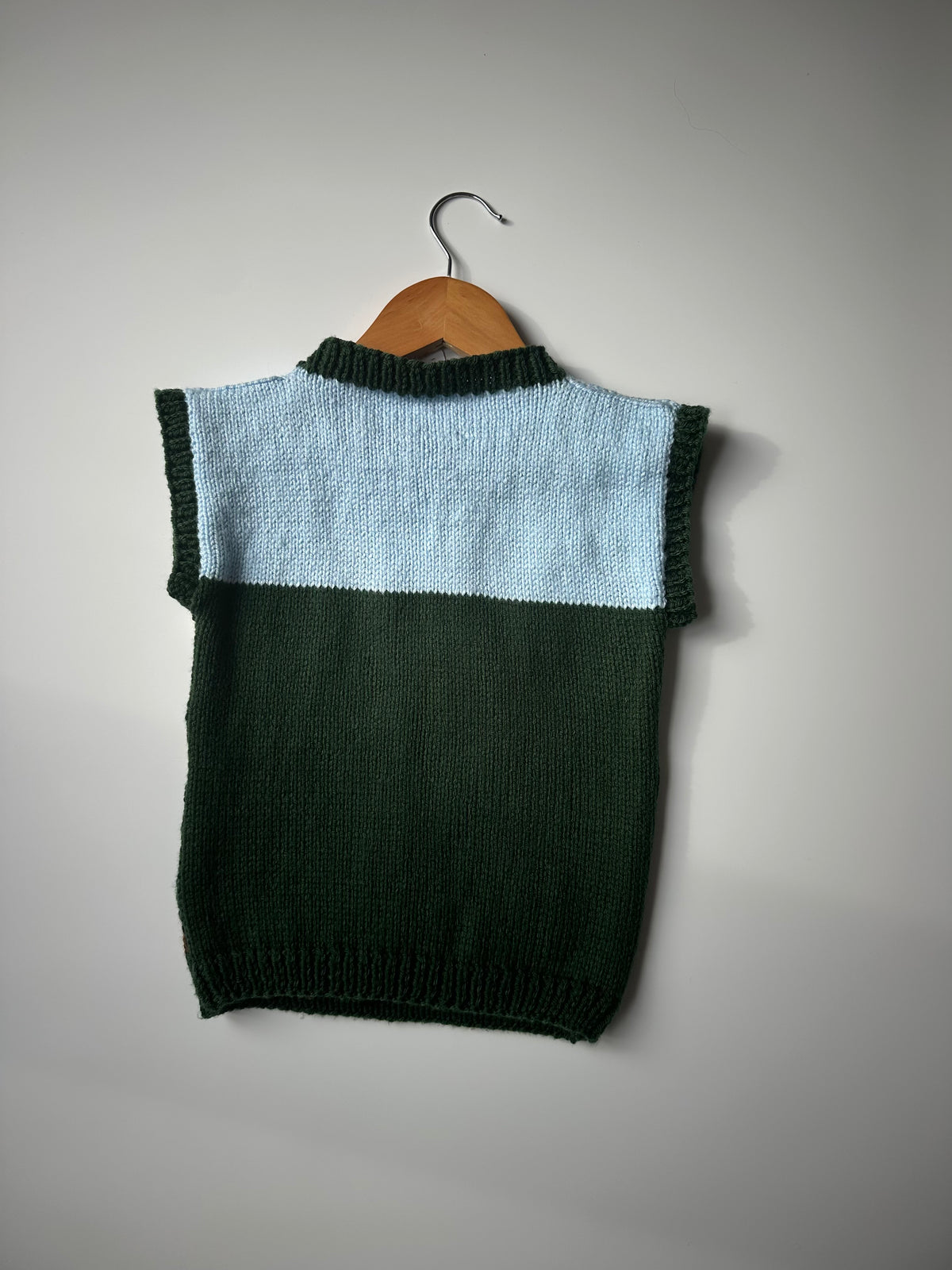 Hand-Knitted Sooty and Sweep Vest 2-4 Years