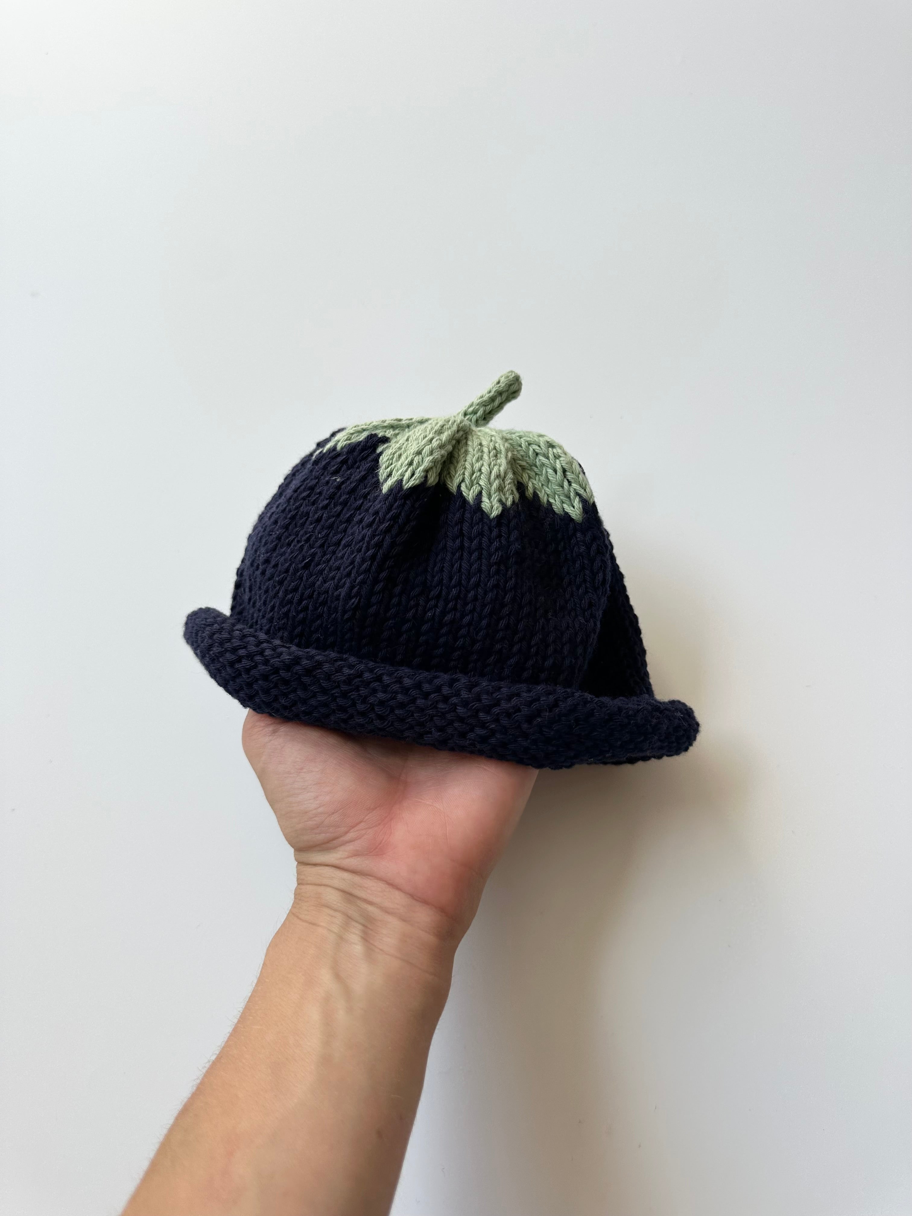 Hand Knitted Fruit Hat 0-6 Months