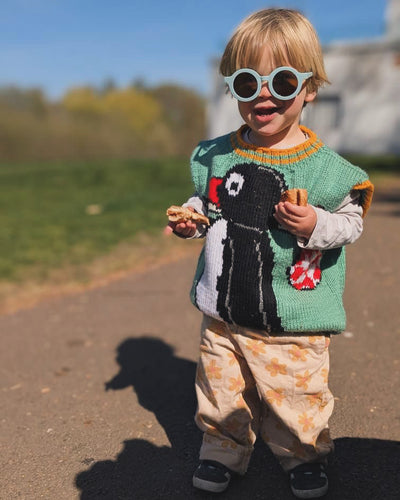 Customer in Lamb outfit