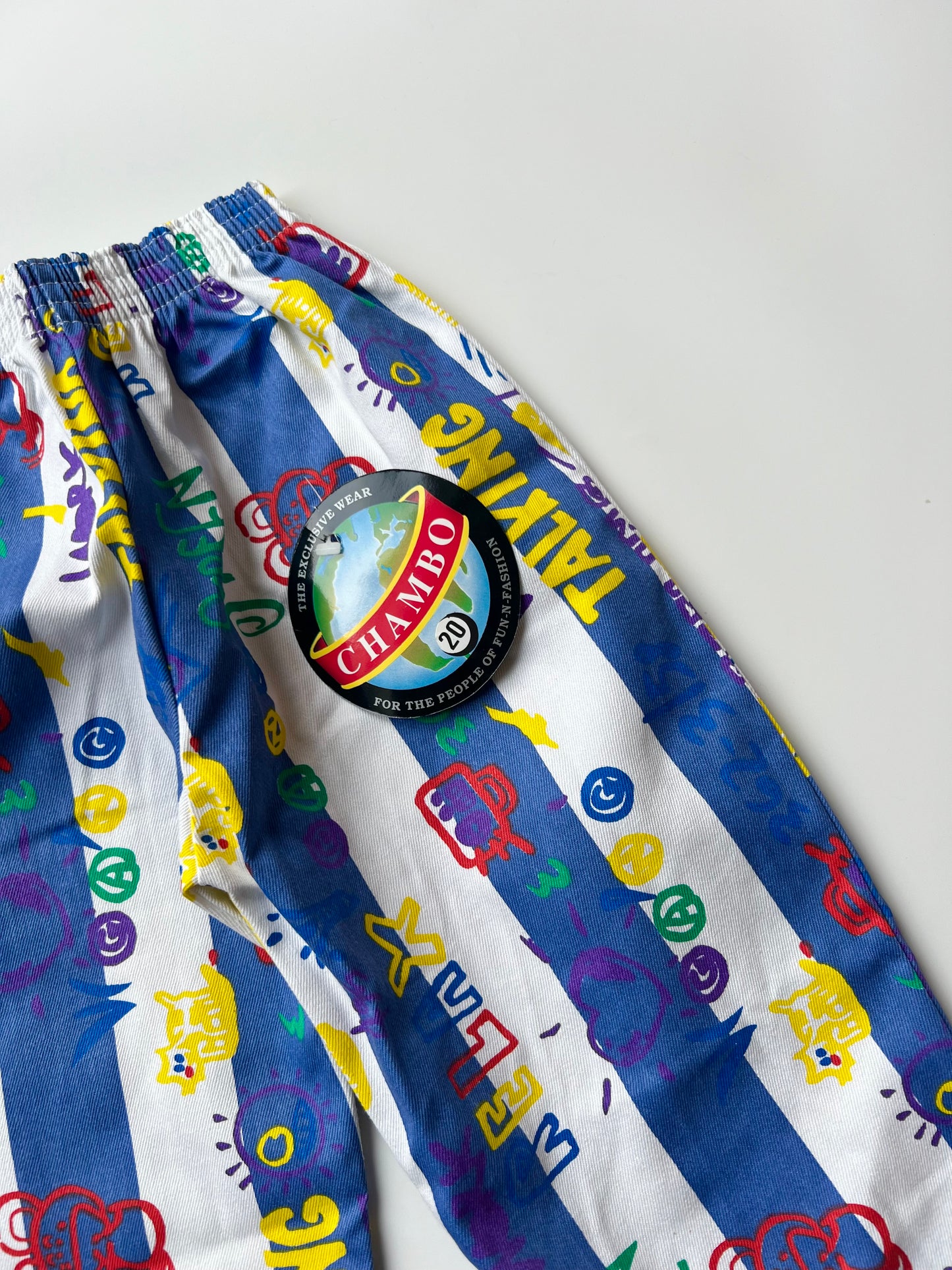 Vintage Kids Chambo Striped Trousers 2-3 Years