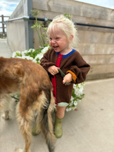 Customer in Lamb outfit