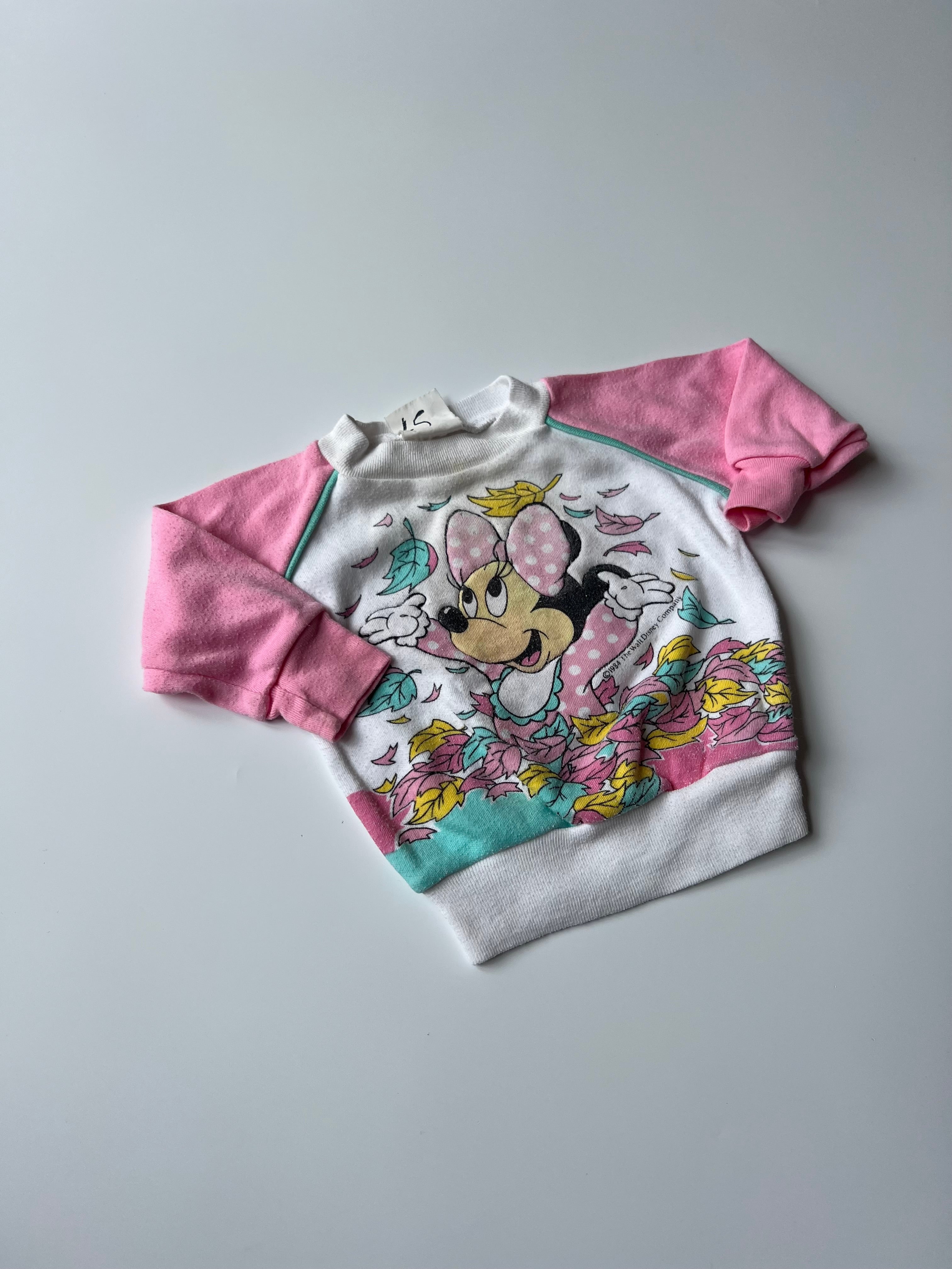 Vintage Minnie Mouse Sweatshirt 3 Months