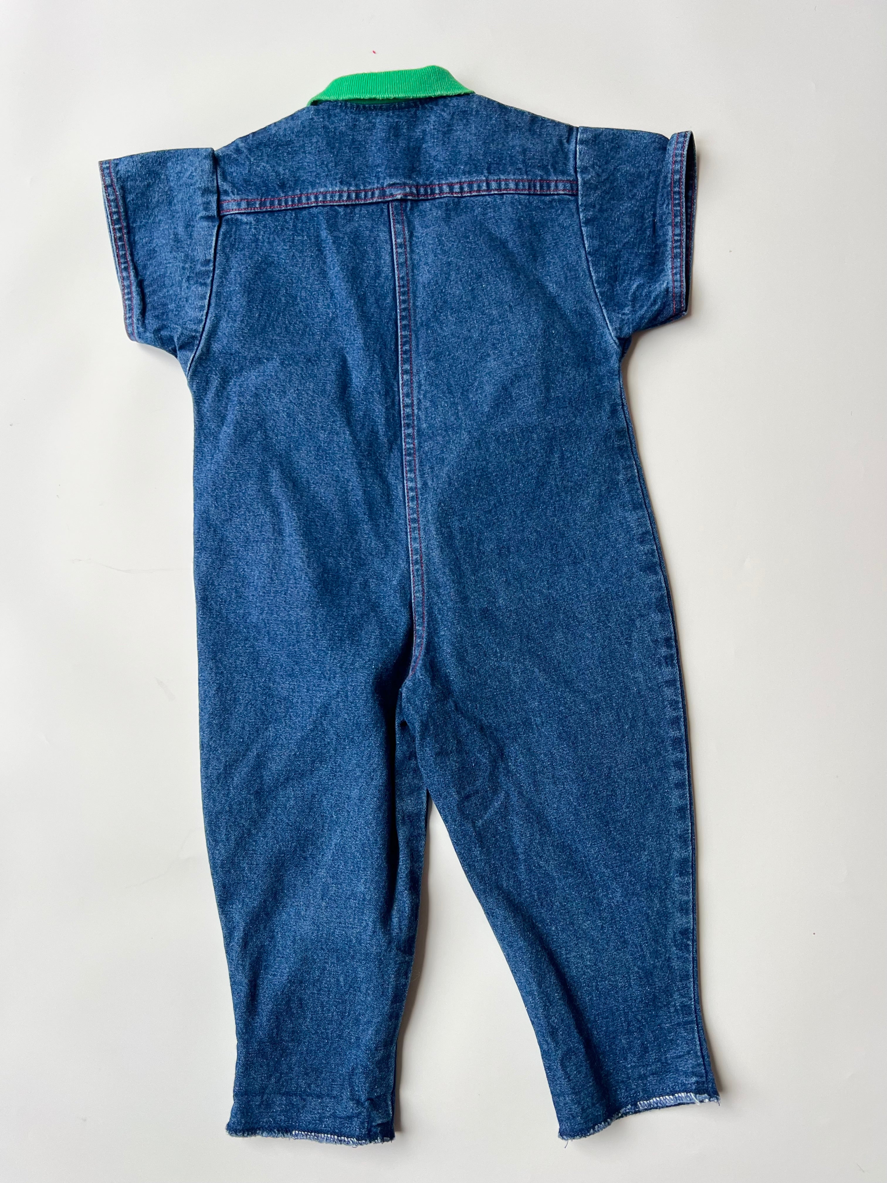 Vintage French Galipette Romper 18-24 Months
