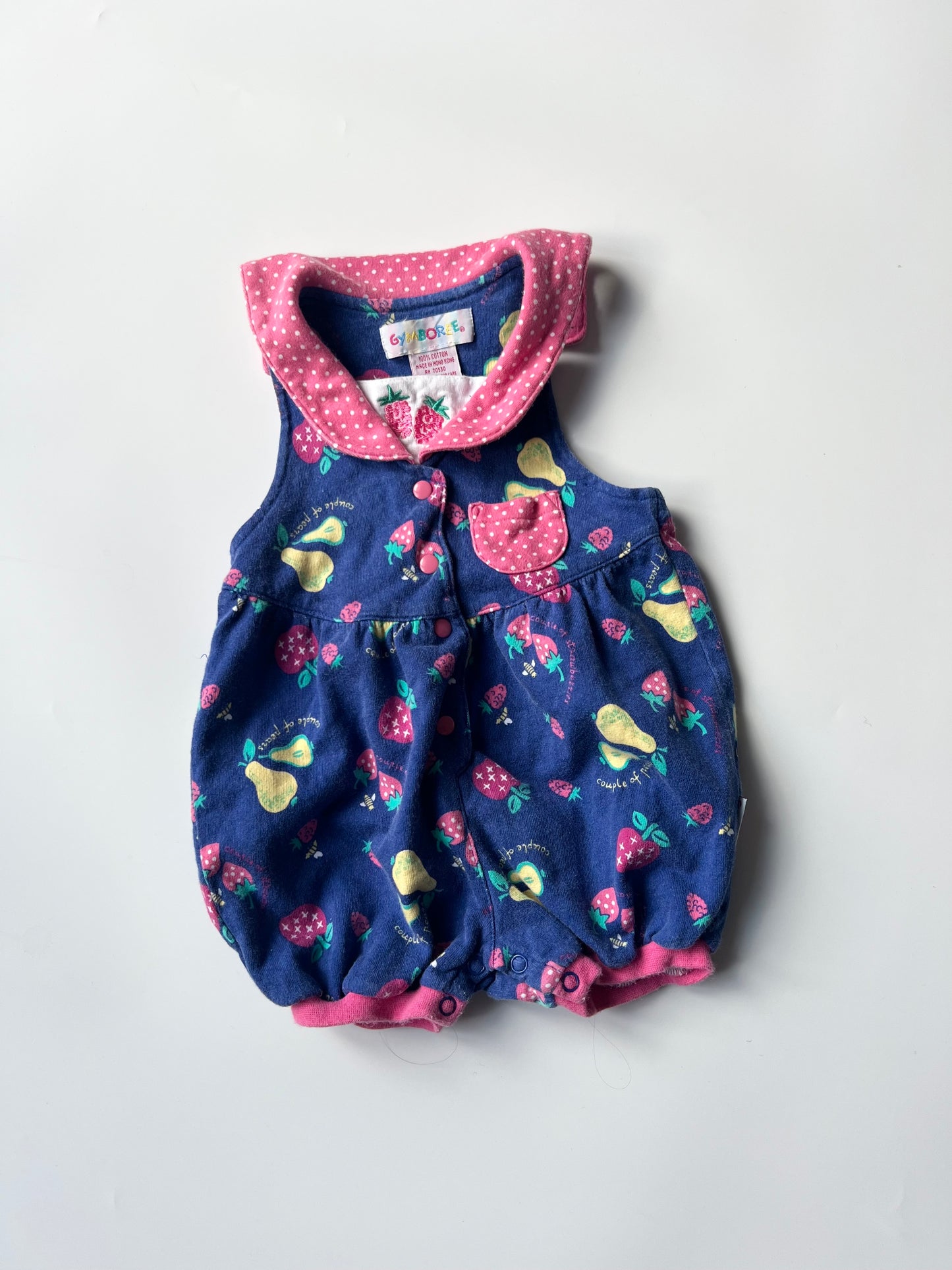 Vintage Gymboree Baby Romper 0- 3 Months