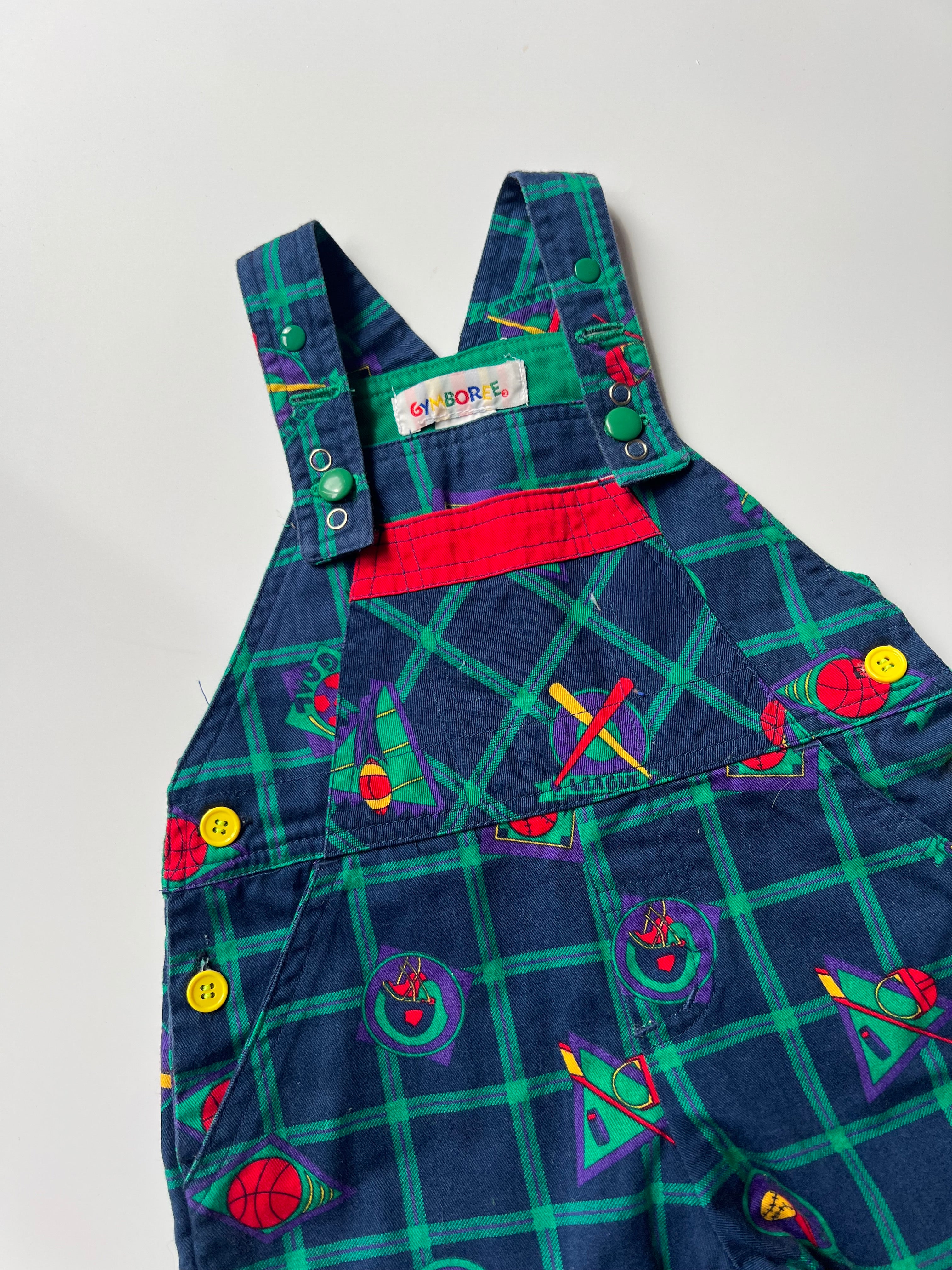 Vintage Gymboree Dungarees 12 Months