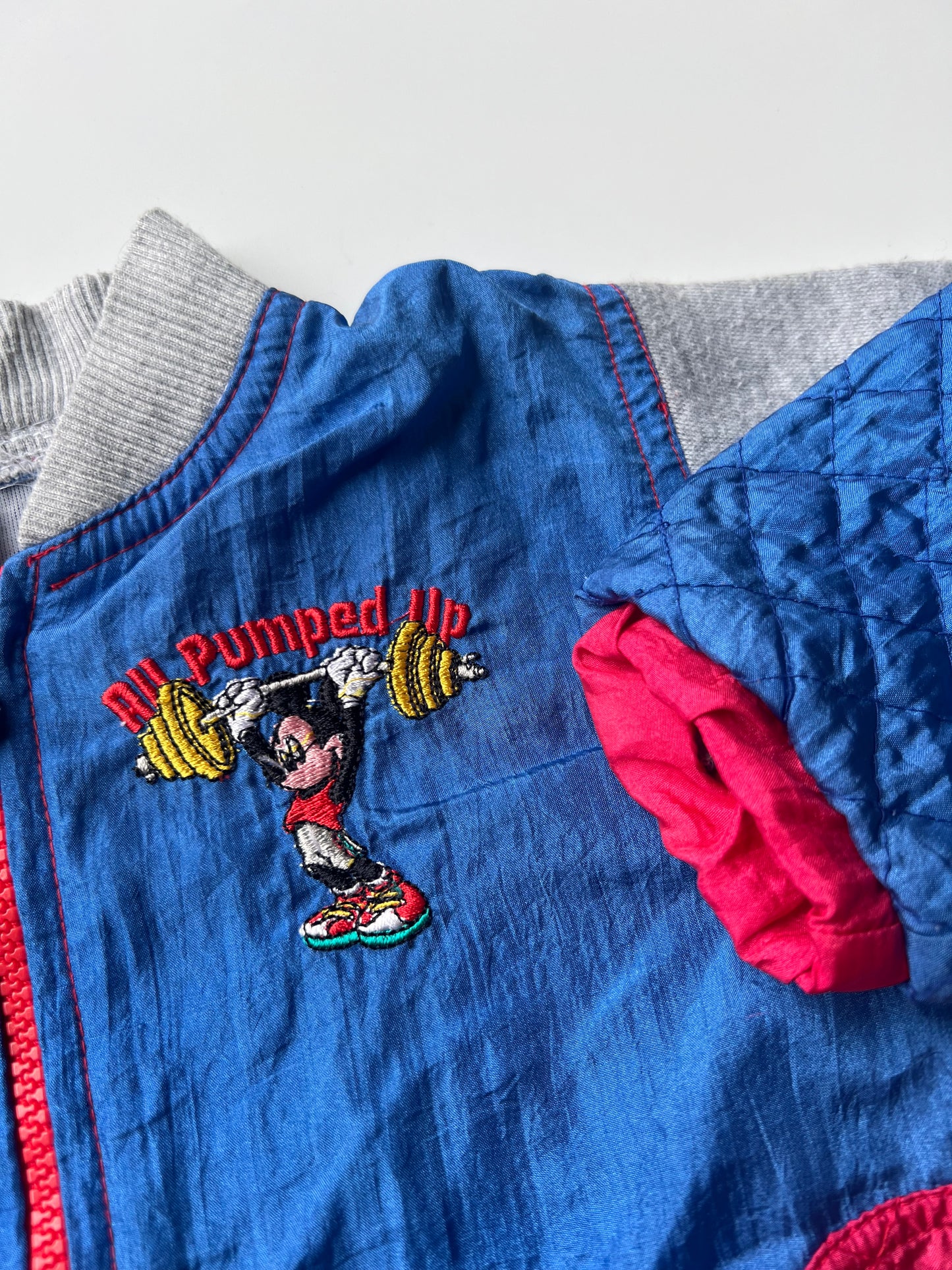 Vintage Mickey Mouse Disney Bomber Jacket - 2 Years