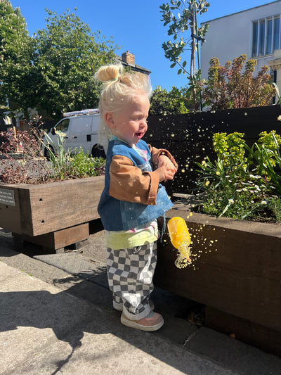 Customer in Lamb outfit