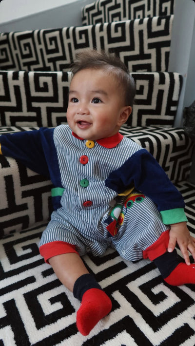 Customer in Lamb outfit